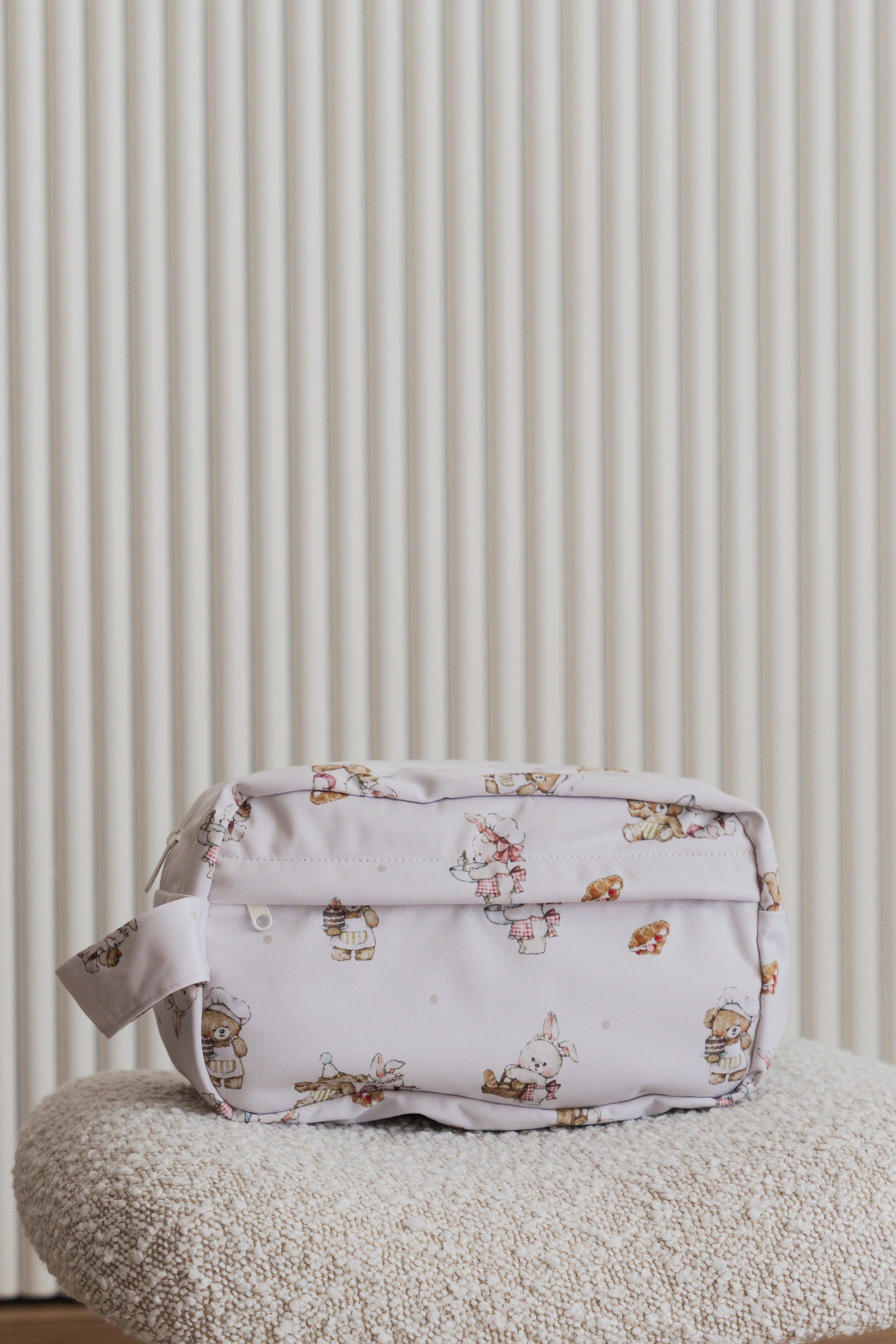 Bakery Cafe Wetbag - WHITE ZIPPER