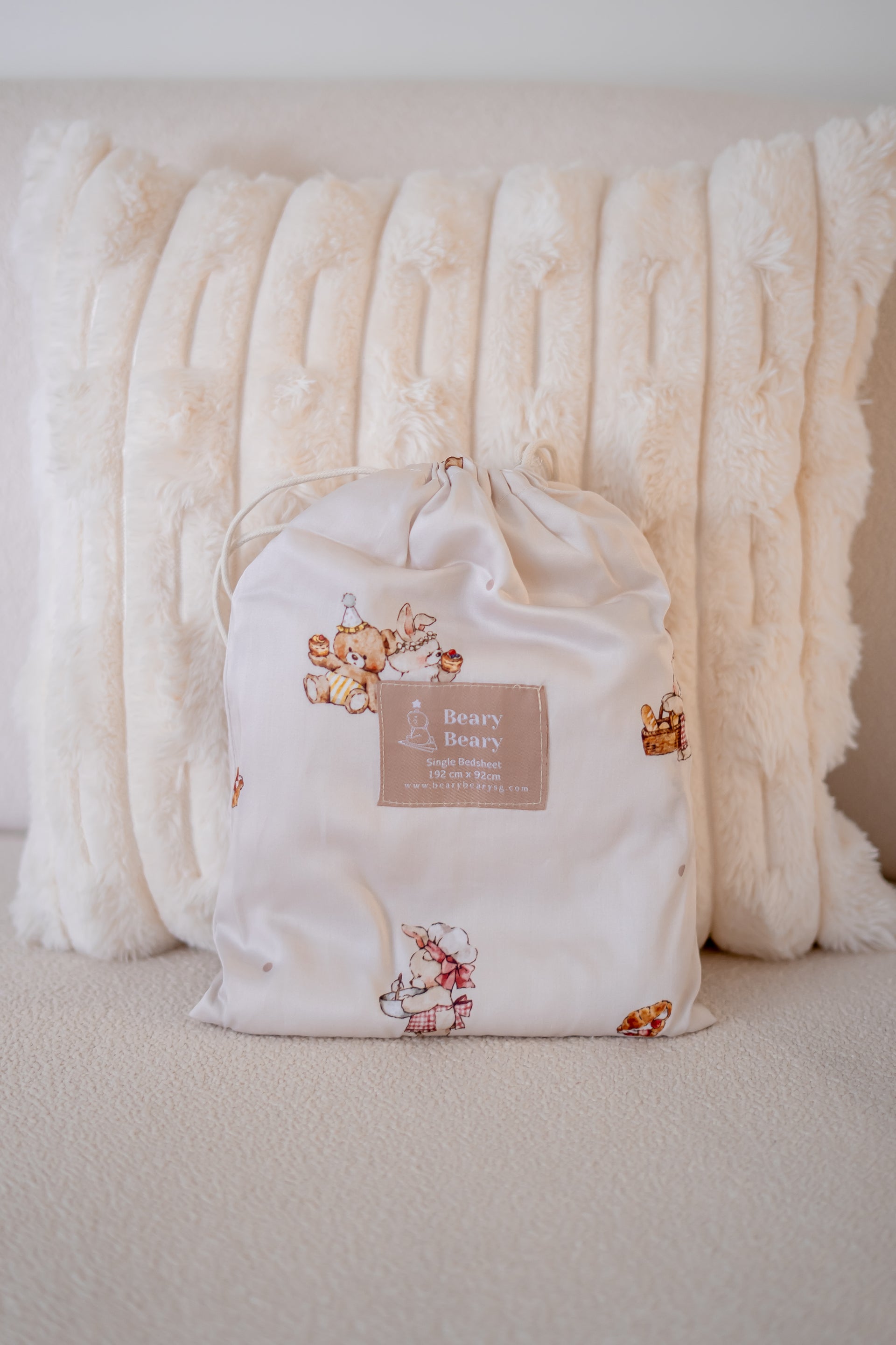 Bakery Cafe Bamboo Lyocell Cot/ Bed Sheets