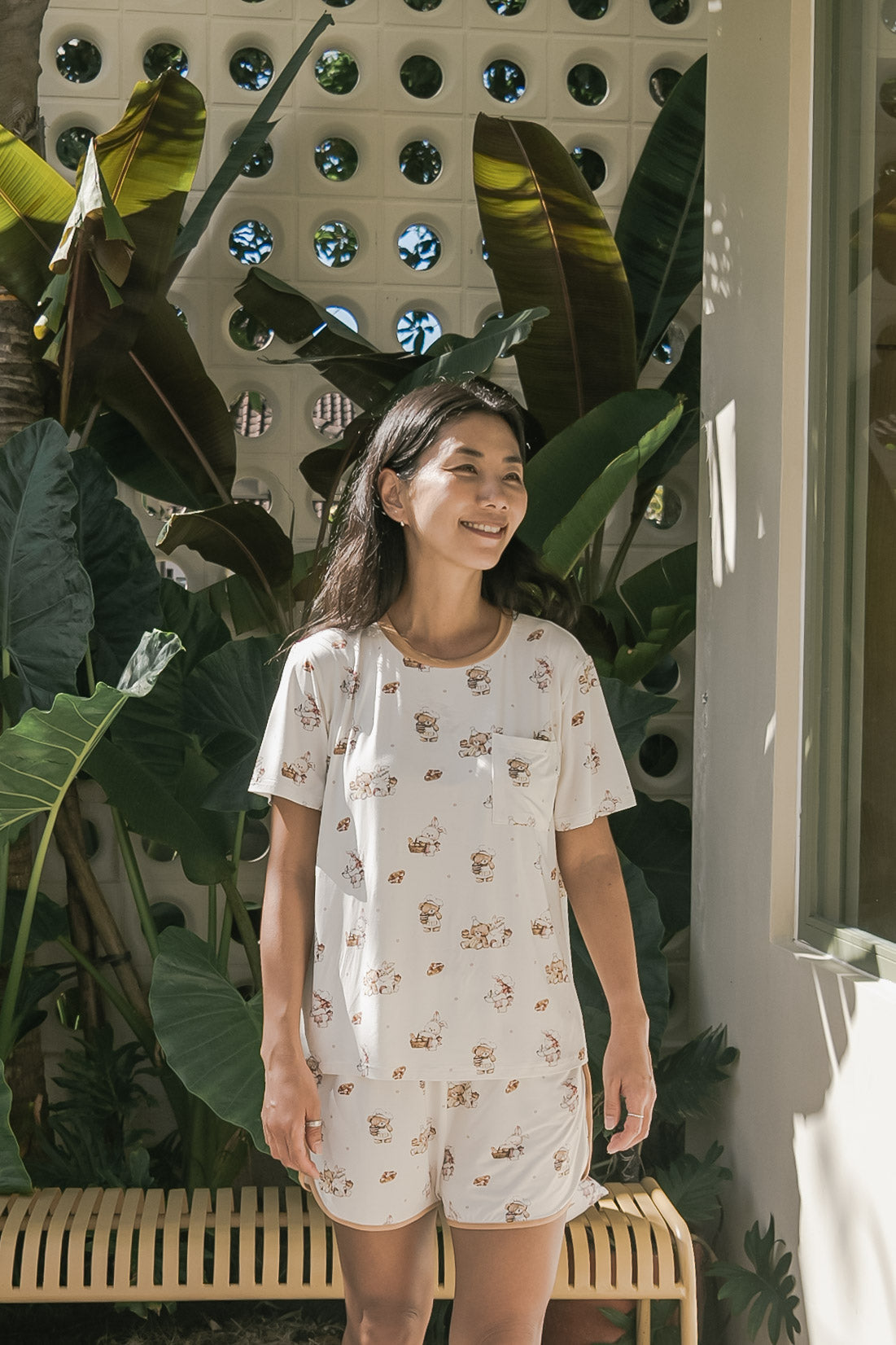 Bakery Cafe Adult Lounge Wear