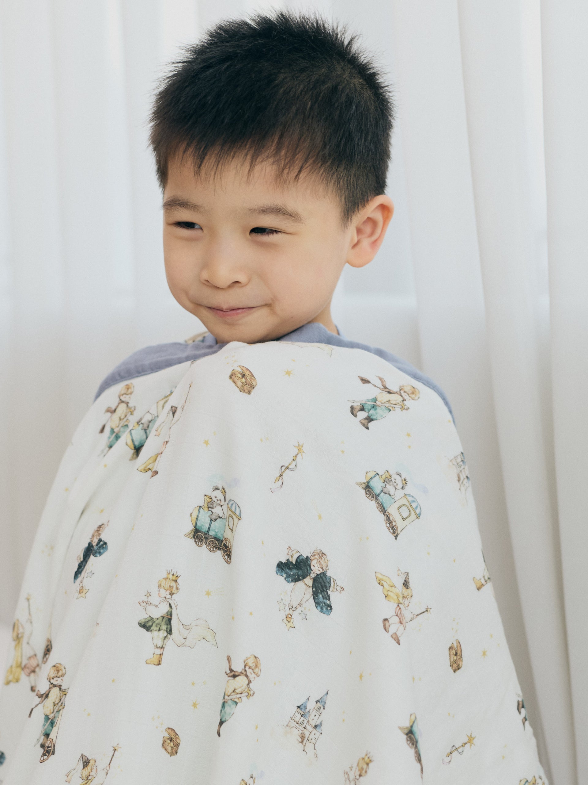 [Blanket] Starlit Prince Bamboo Cotton Blanket
