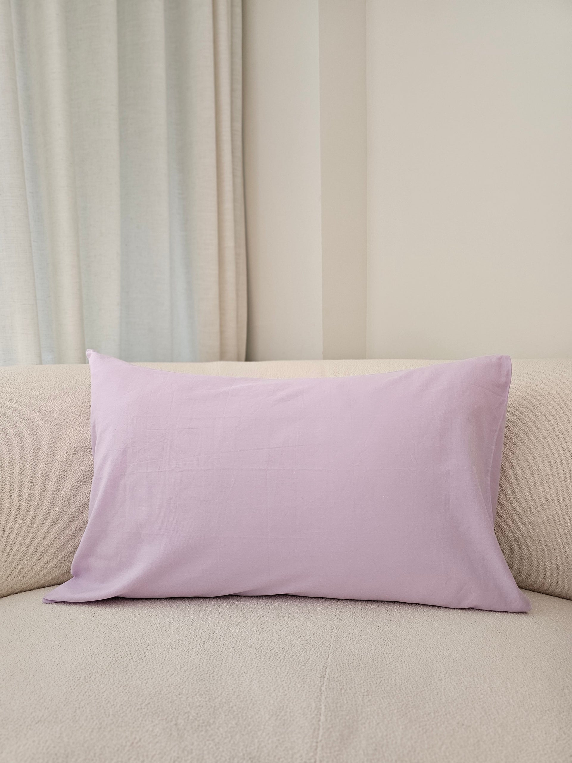 [Adult Pillowcase] Organic Cotton Adult Regular Pillowcase in Lilac