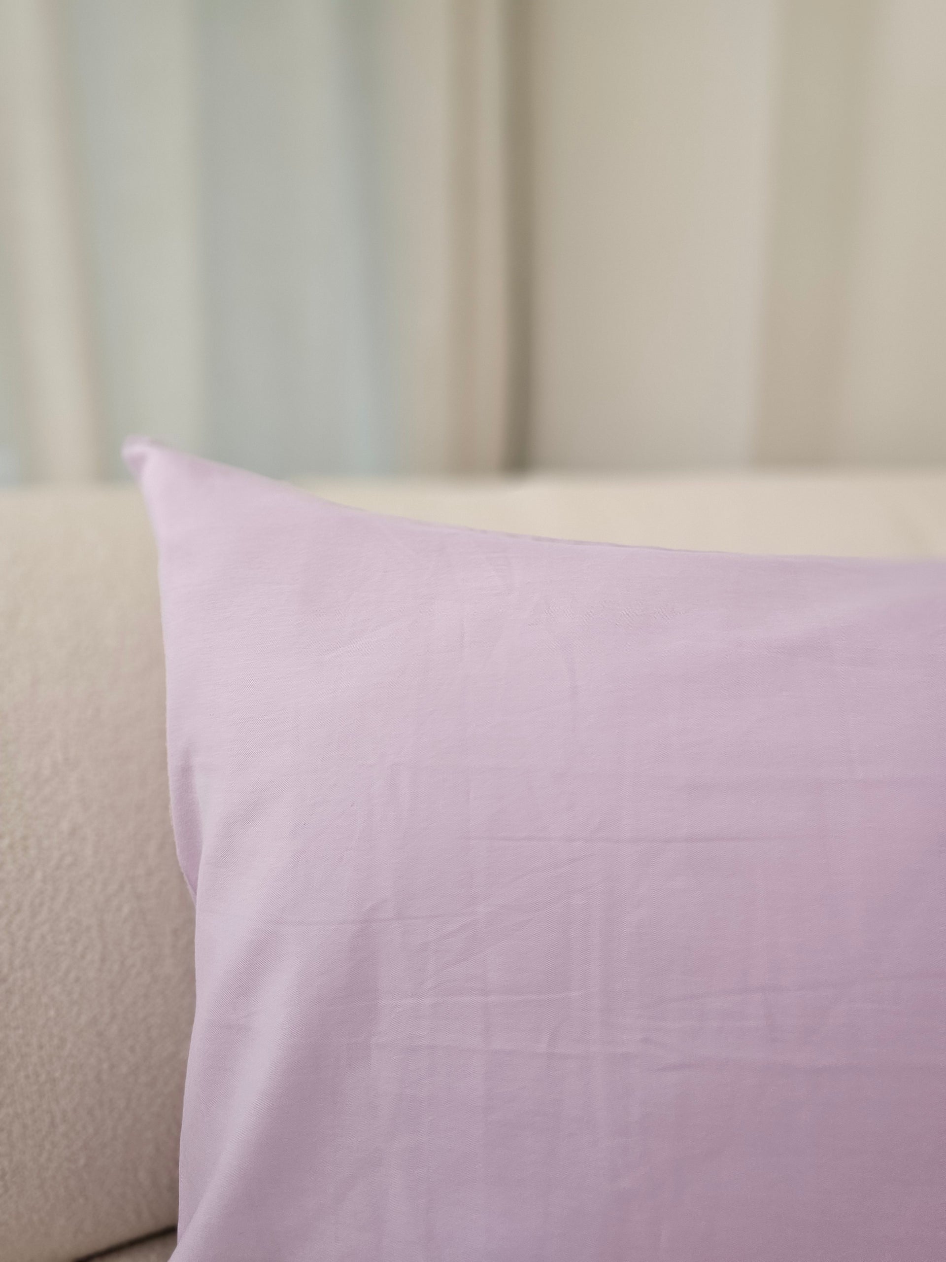 [Adult Pillowcase] Organic Cotton Adult Regular Pillowcase in Lilac