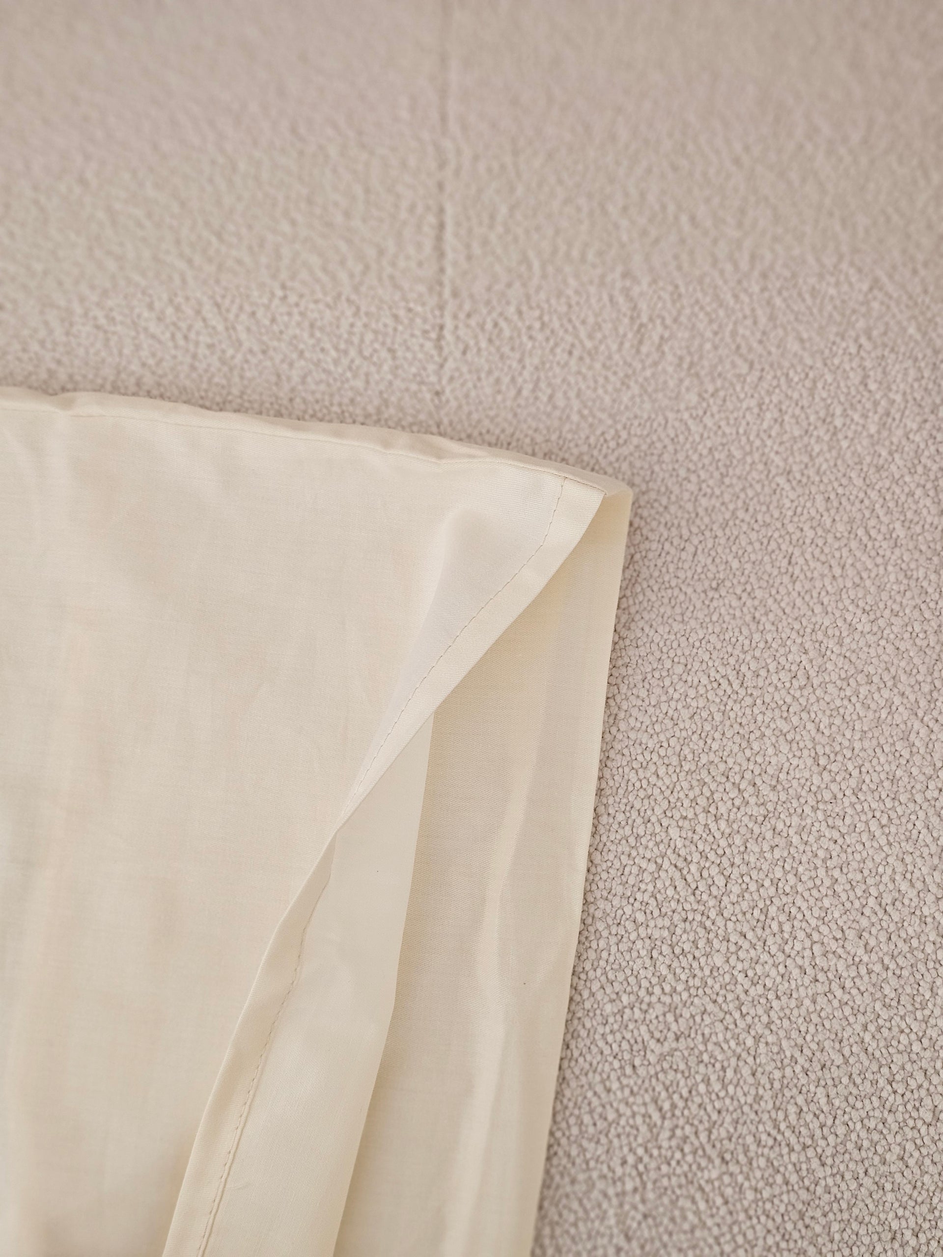 [Adult Pillowcase] Organic Cotton Adult Regular Pillowcase in Cream