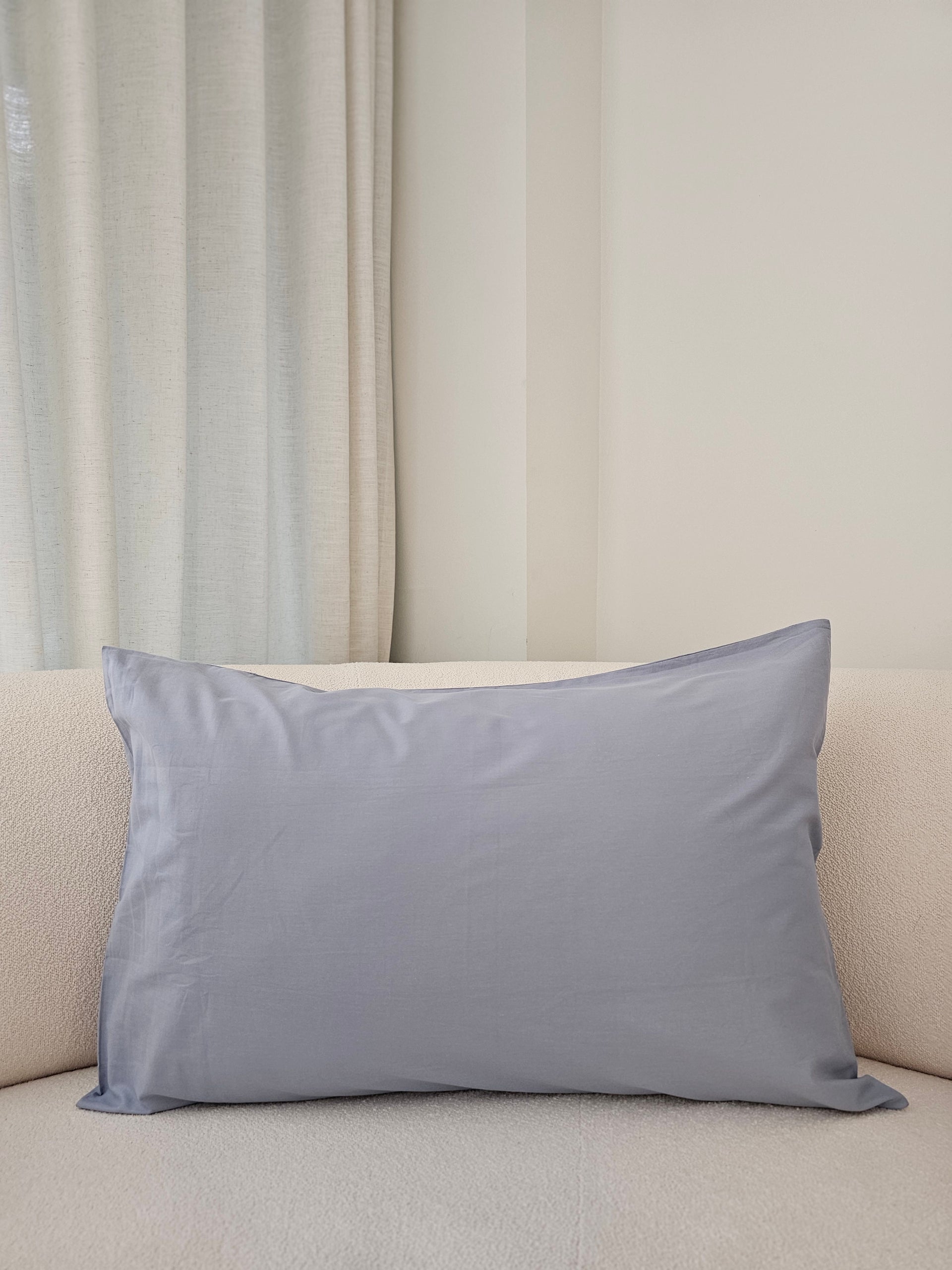 [Adult Pillowcase] Organic Cotton Adult Regular Pillowcase in Deep Blue