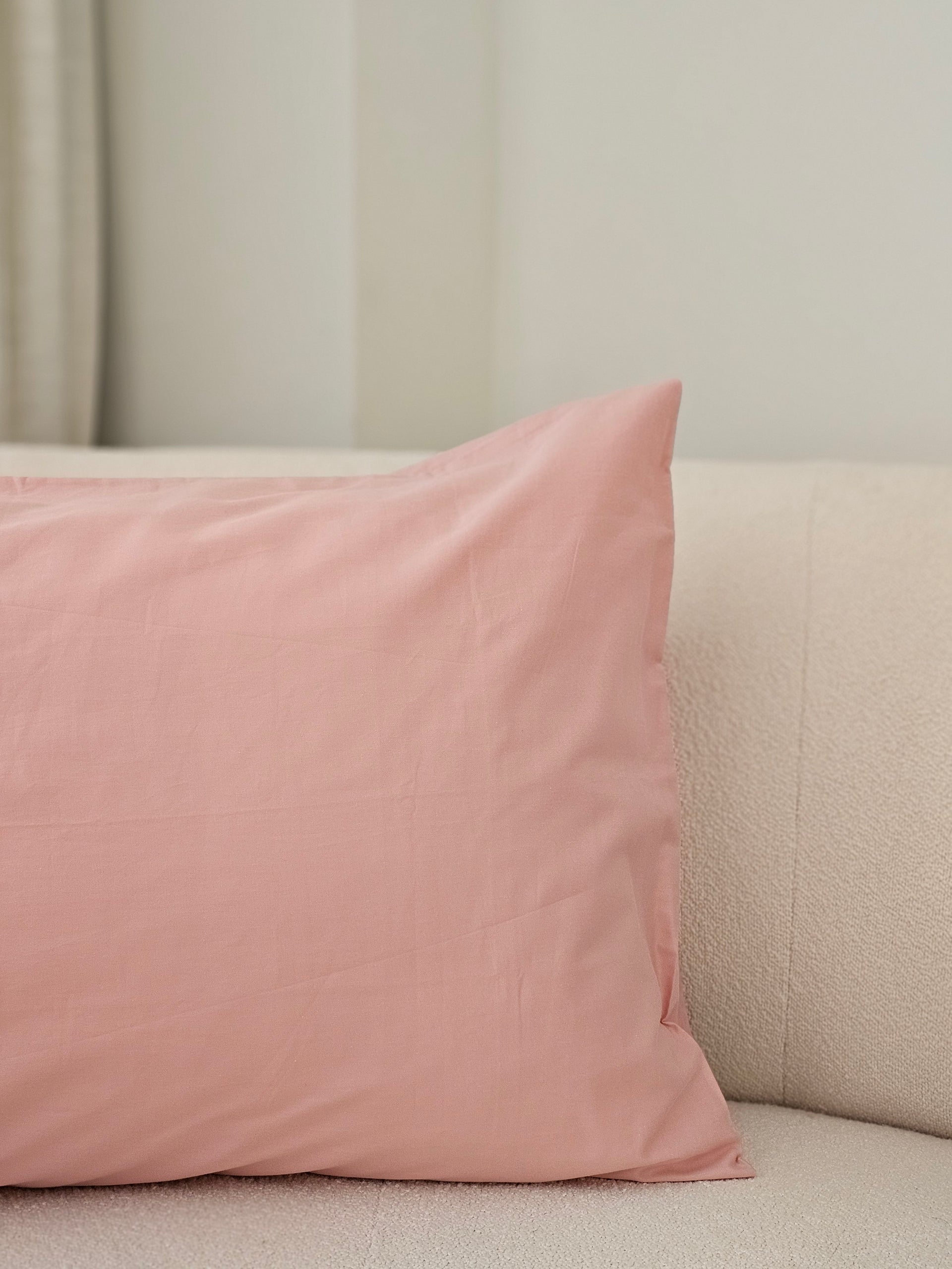 [Adult Pillowcase] Organic Cotton Adult Regular Pillowcase in Tea Rose