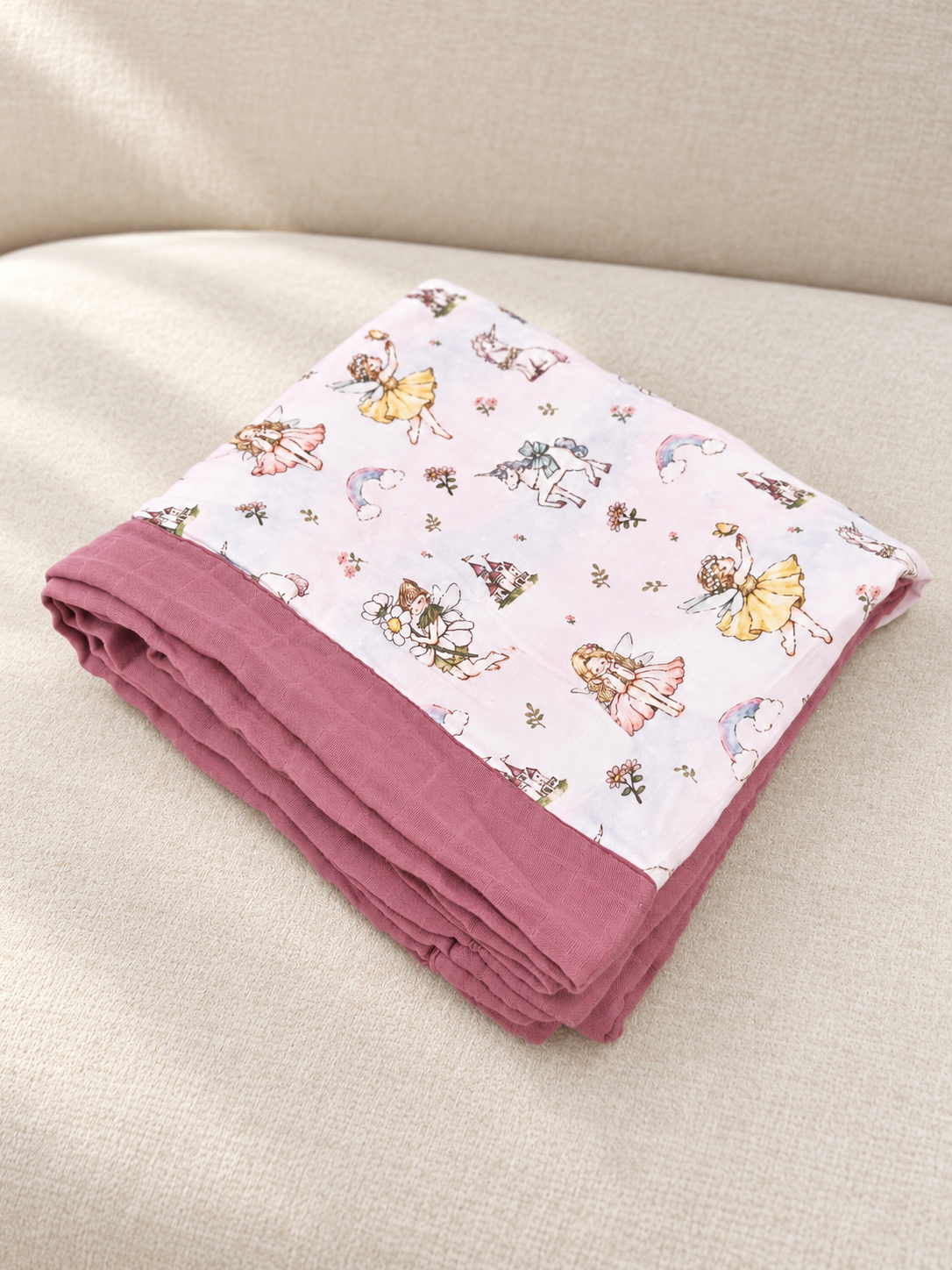 [Bamboo Cotton Blanket] - Fairy Dreamland