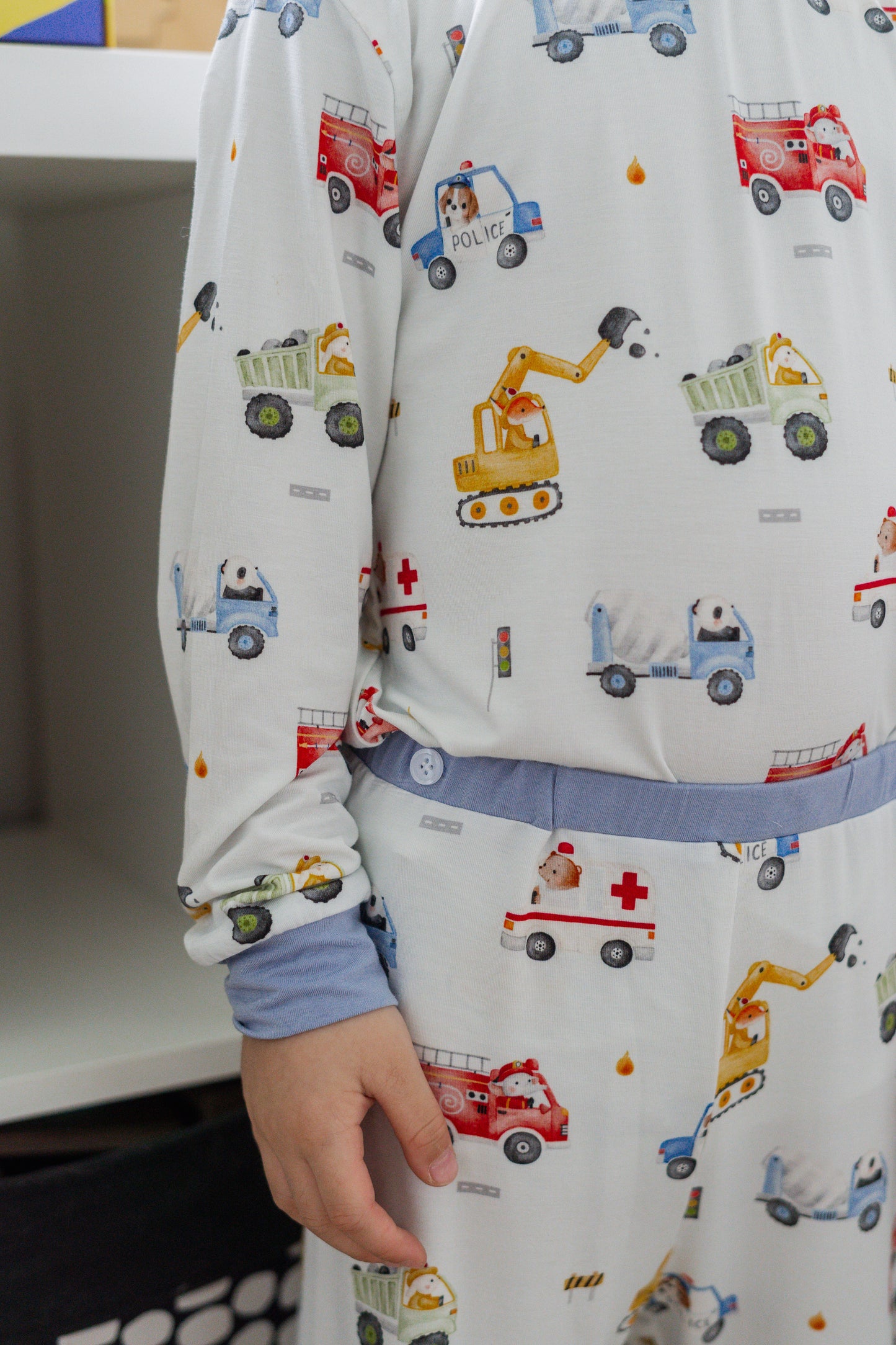 Vehicle Animal Friends 2pcs Pyjamas