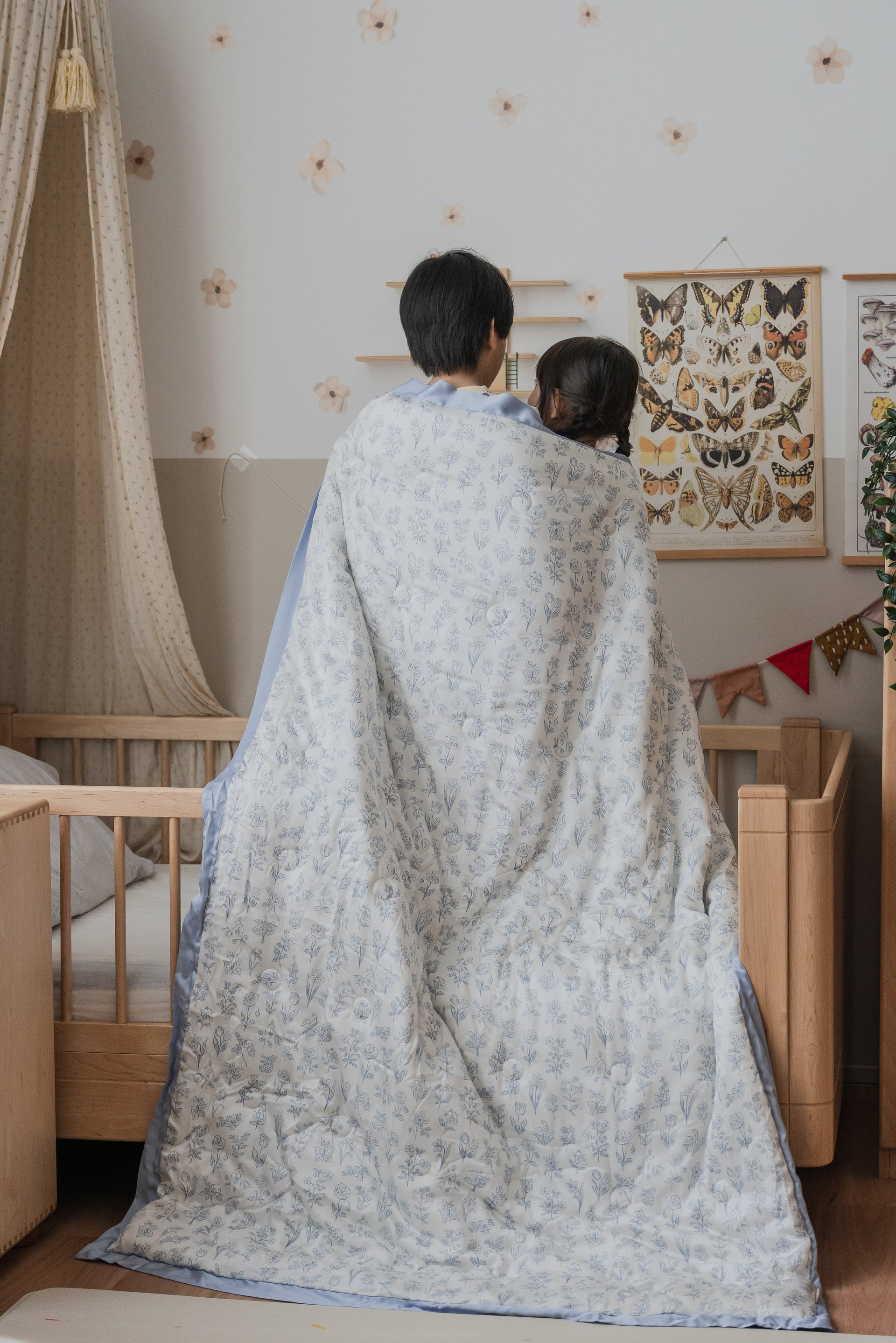 [Tencel Blanket] Bluebell Flower