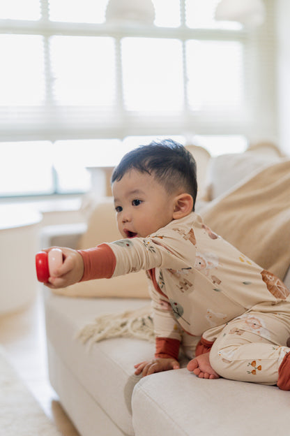 Farm Zipper Sleepsuit