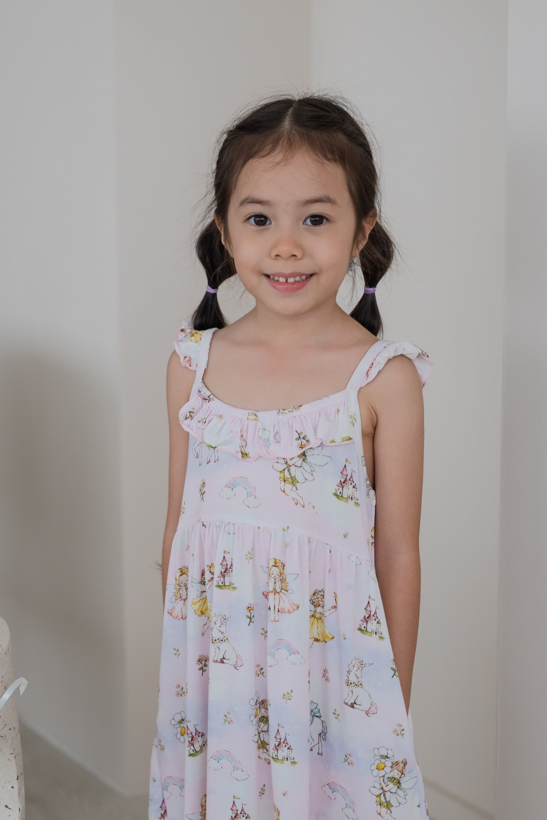 [Girls' Set] - Fairyland Dreams Bamboo Dress (Lite)