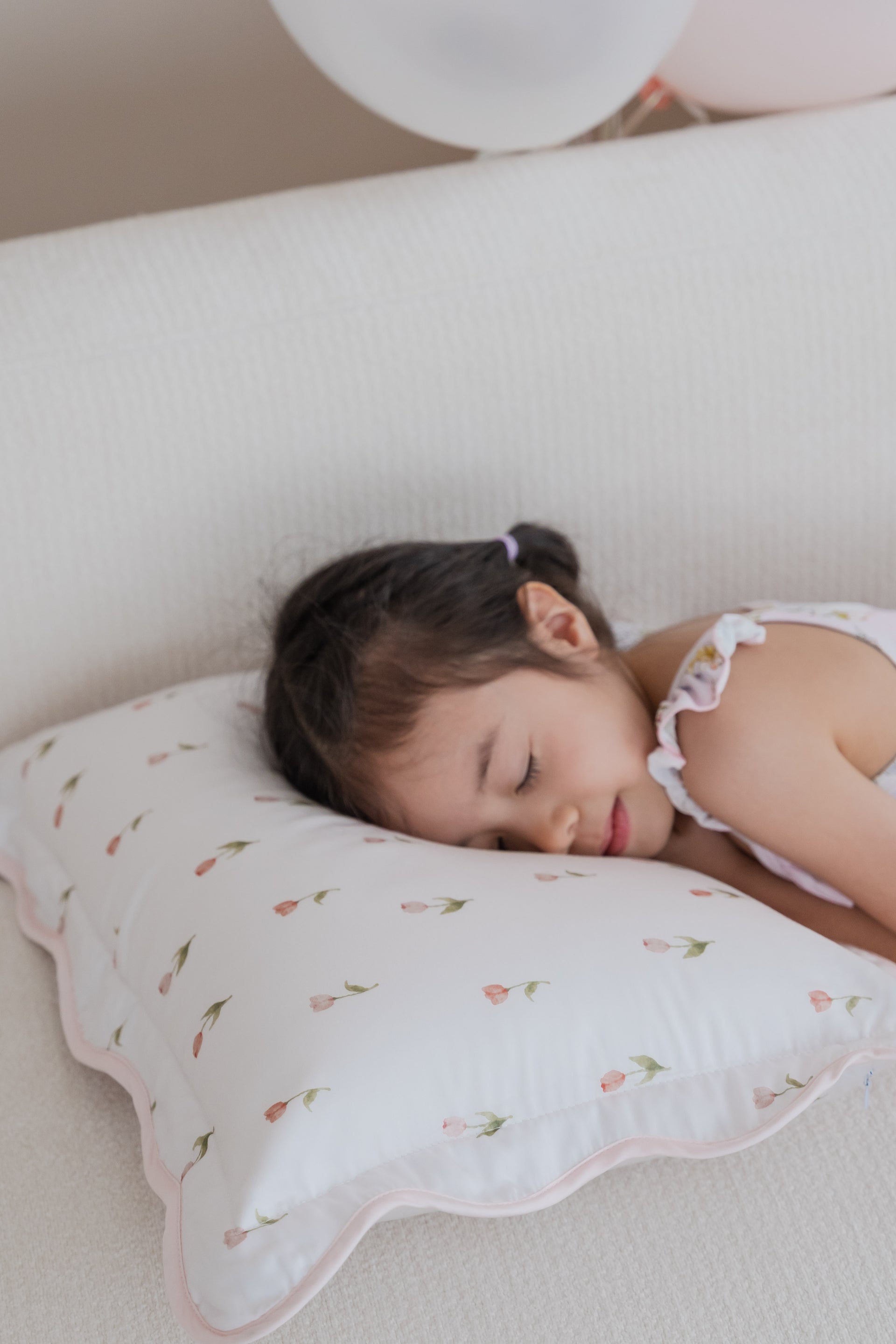 [Tencel Waterproof Pillowcase] - Tulip Field