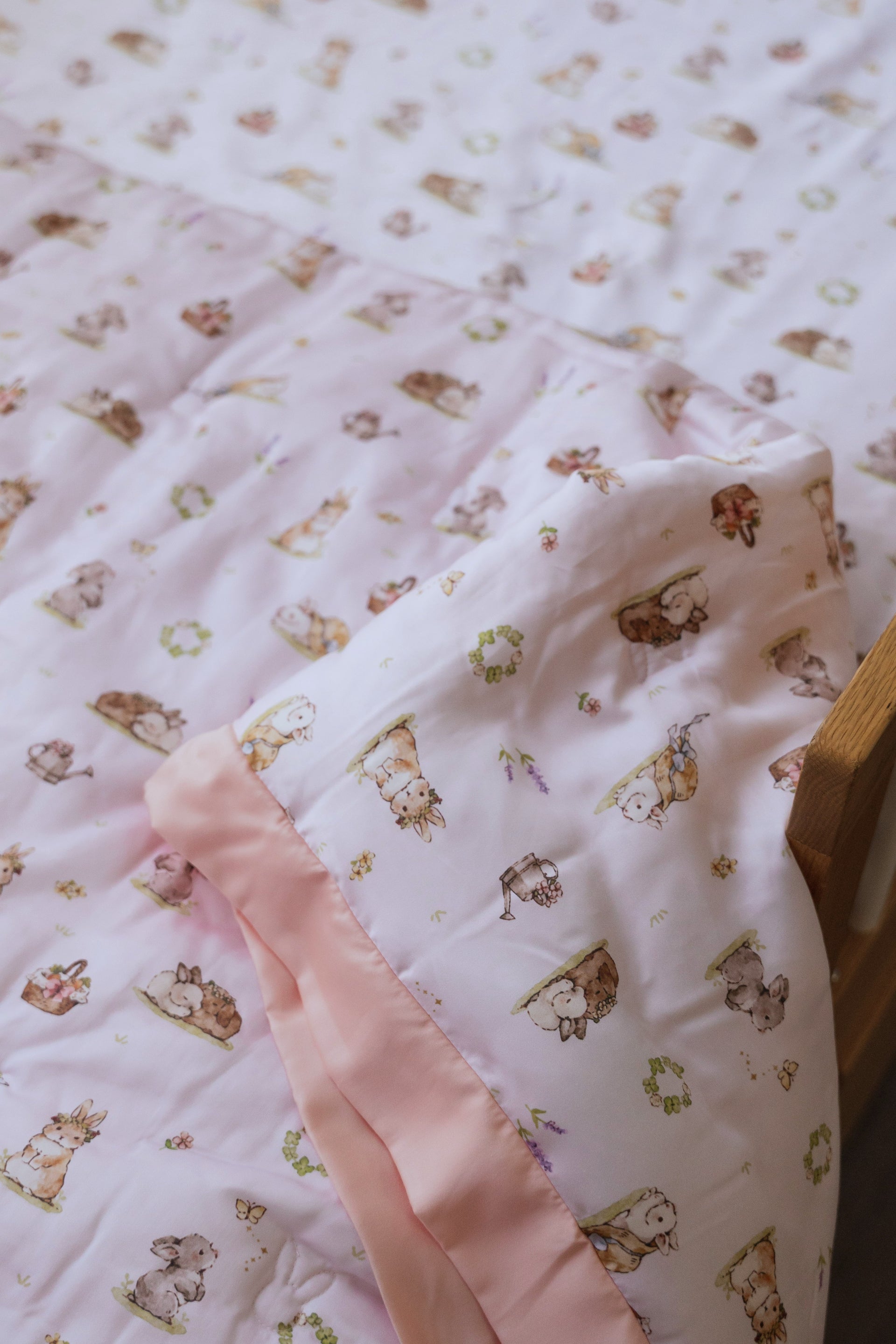 [Tencel Blanket] Clover Bunnies (PREORDER)