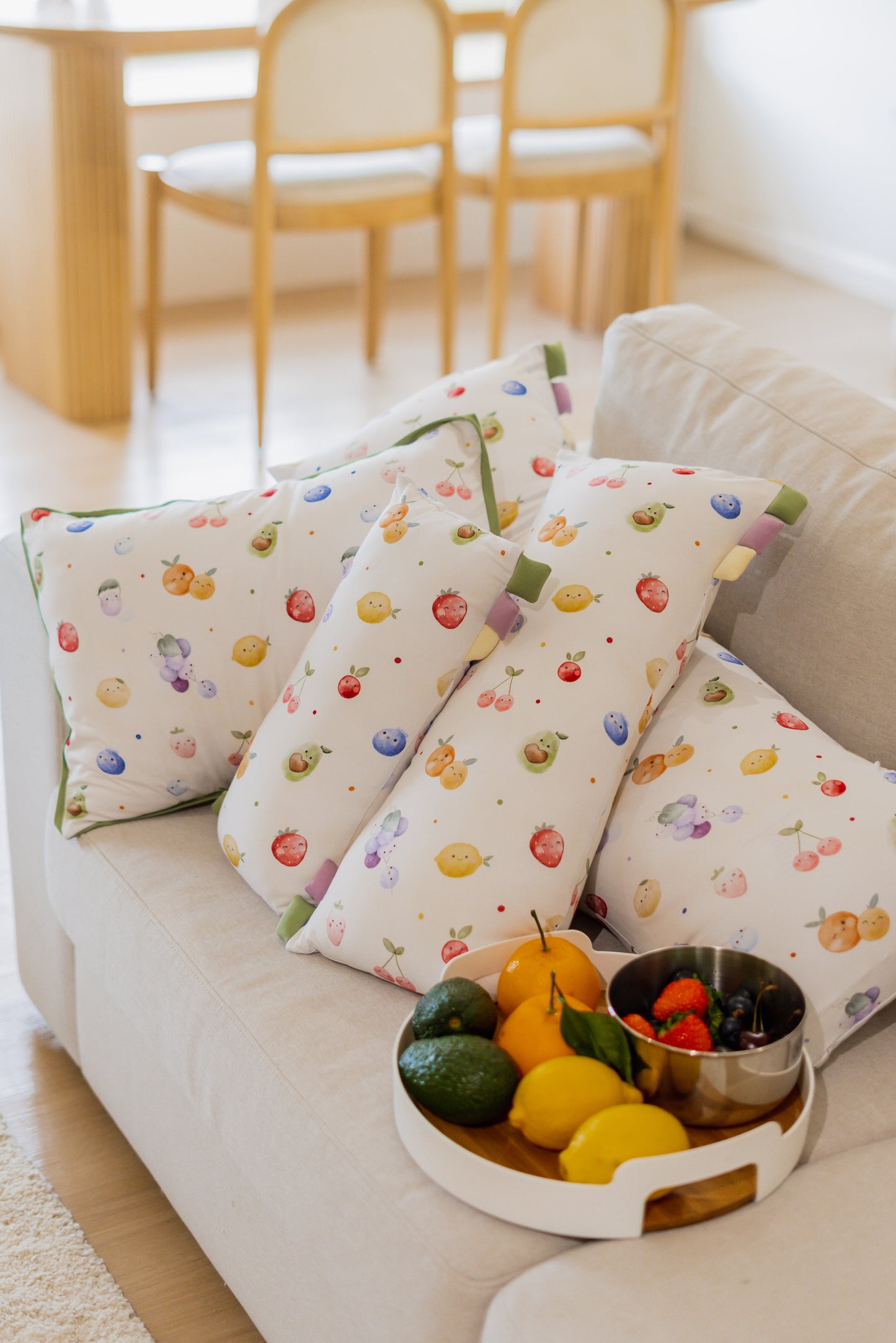 [Pillow] Tutti Fruitti Bamboo Pillow