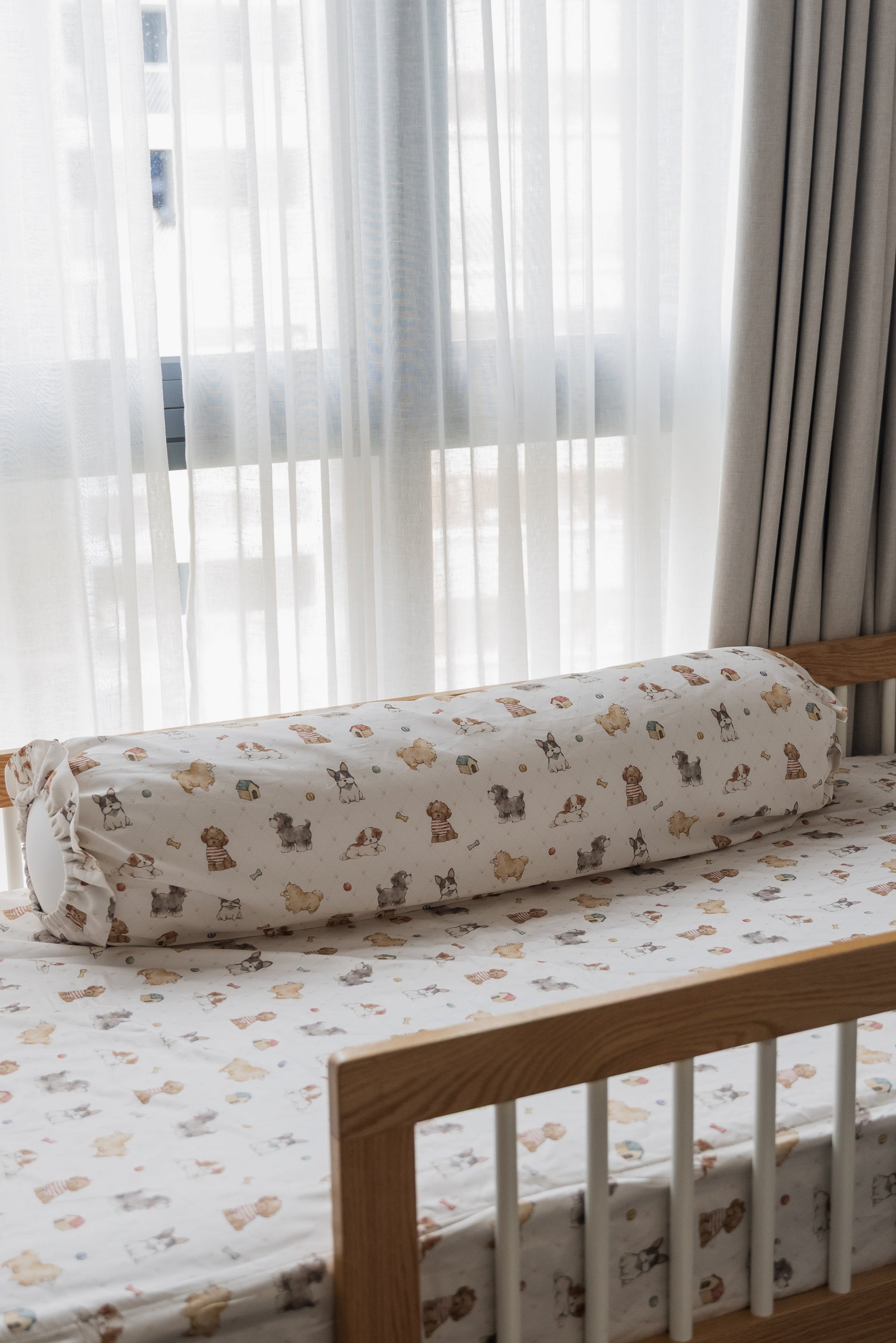 [Adult Bolster] - Playful Paws Adult Cotton Sateen Bolster Case (PREORDER)