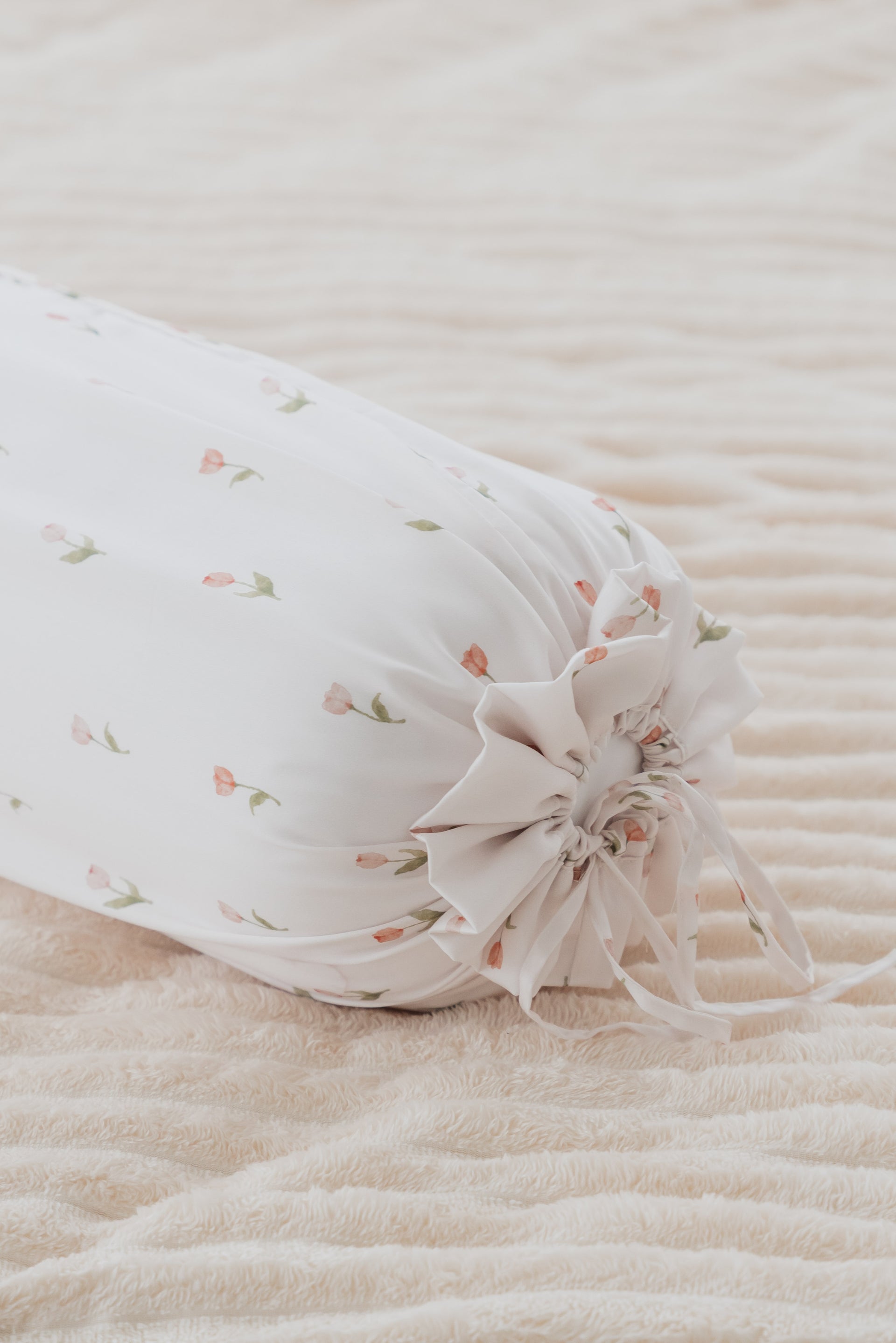 [Adult Bolster] - Tulip Field Lyocell Adult Regular Bolster Case
