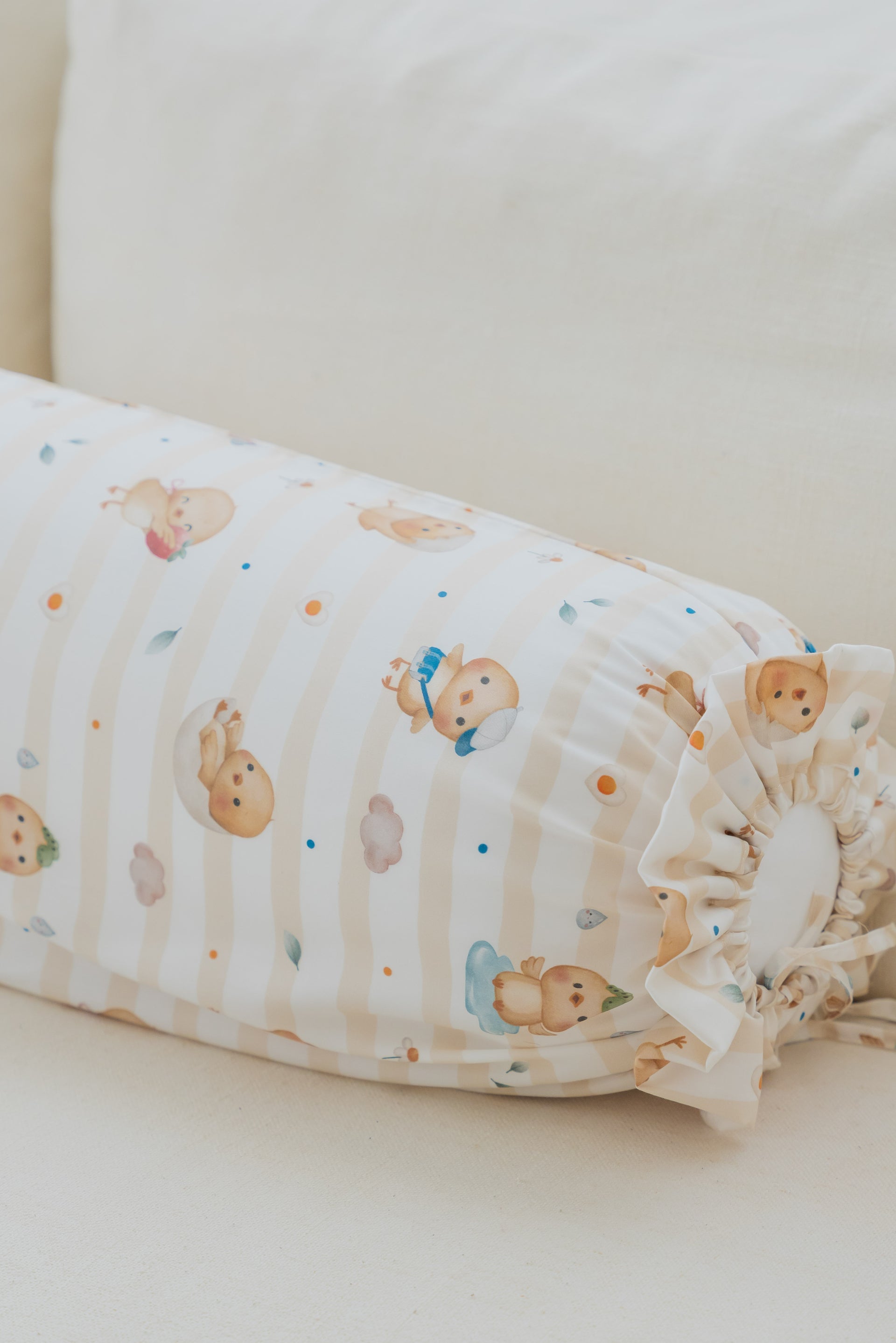 [Adult Bolster] - Sunnyside Chick (Sunshine) Lyocell Adult Regular Bolster Case