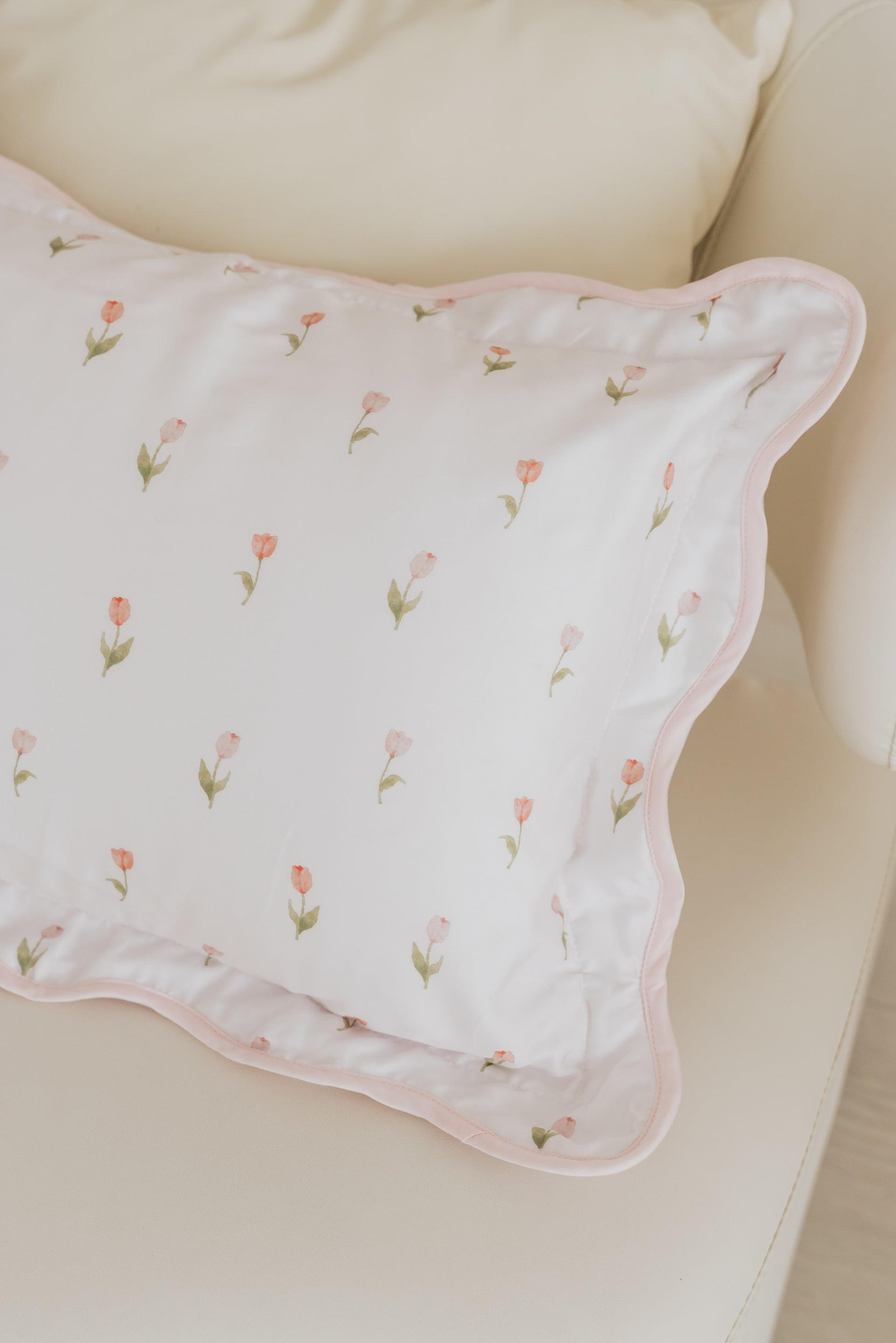 [Tencel Waterproof Pillowcase] - Tulip Field