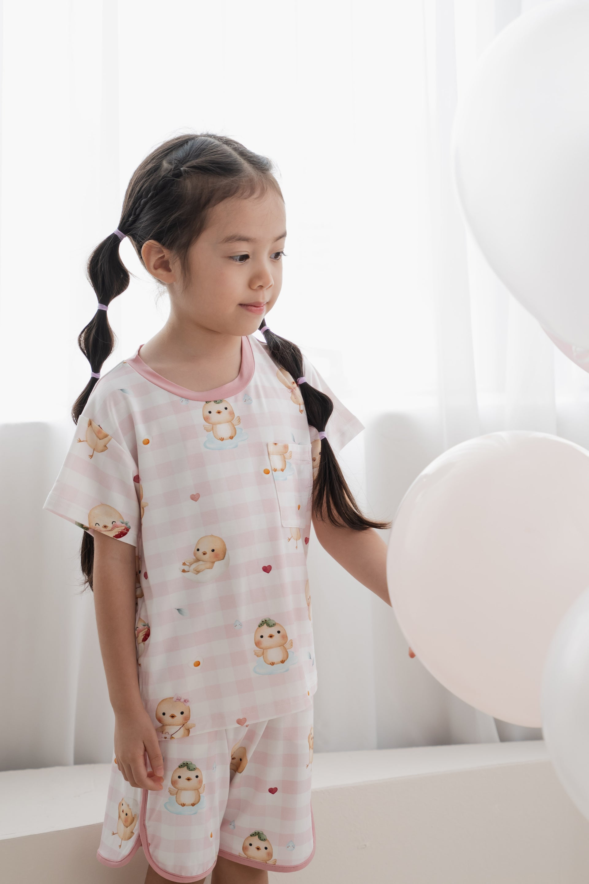 [Lounge Wear] - Sunny Side Chicks' Valentine Lounge Wear