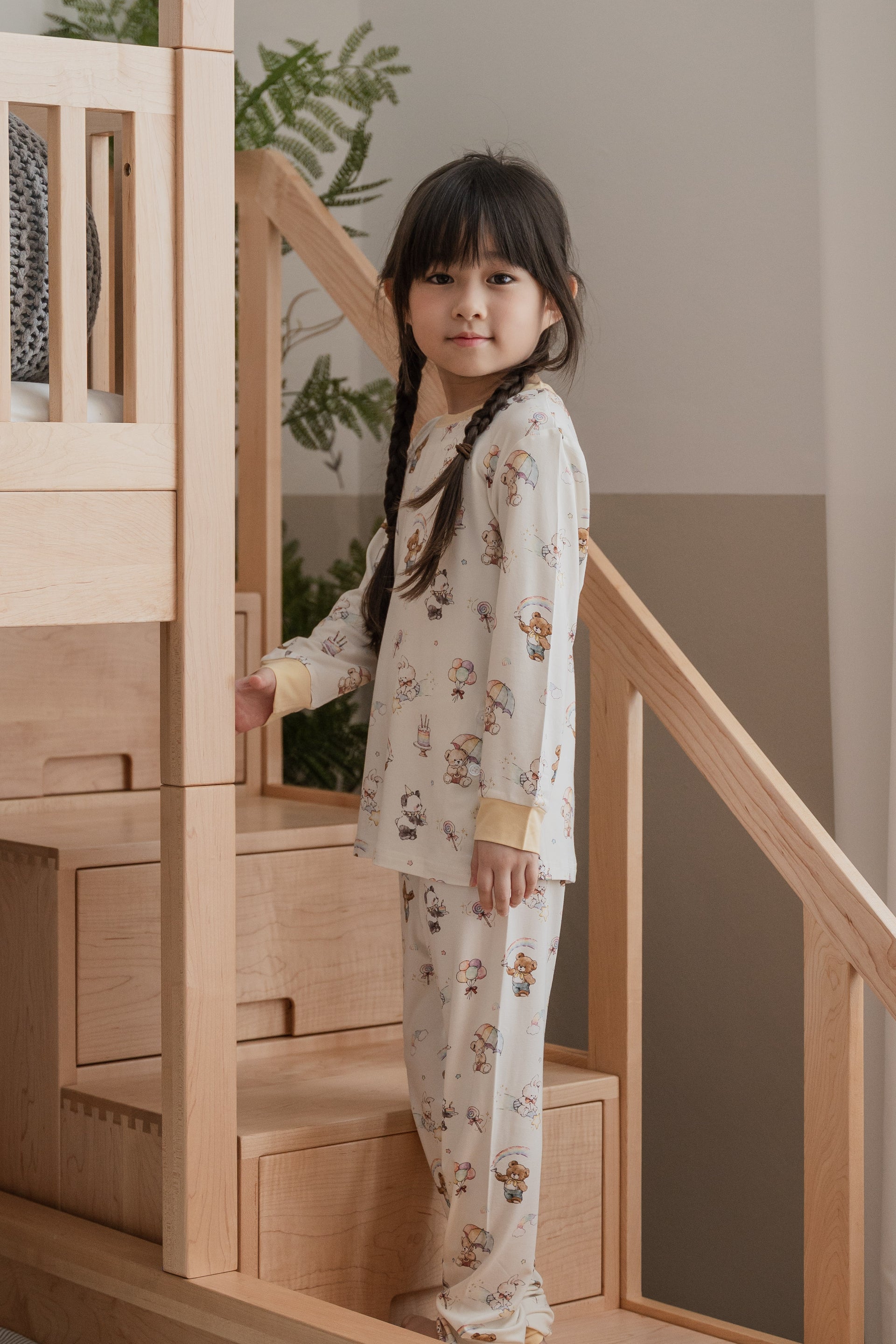 [Pyjamas] - Rainbow Dreamland 2pcs Pyjamas