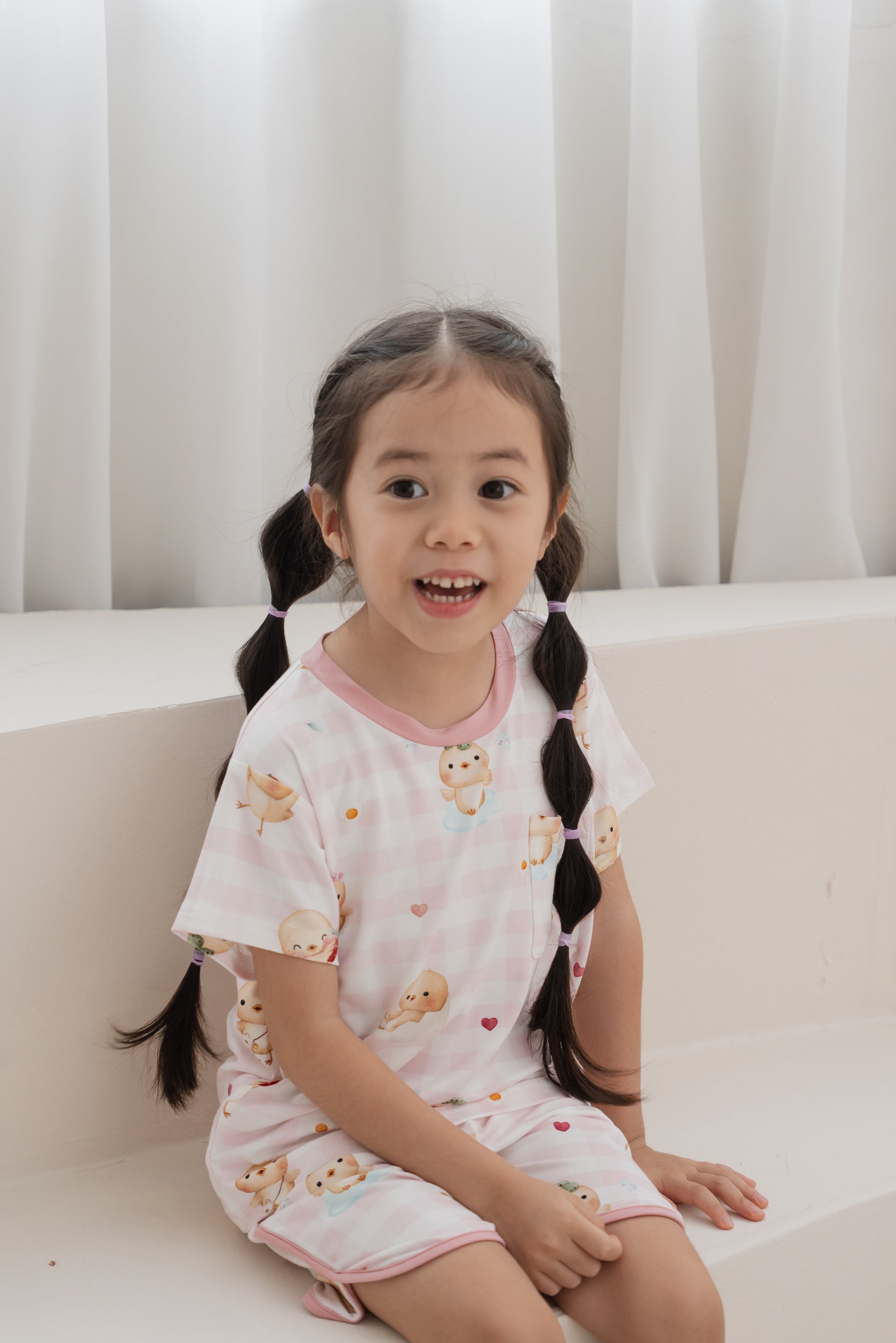 [Lounge Wear] - Sunny Side Chicks' Valentine Lounge Wear