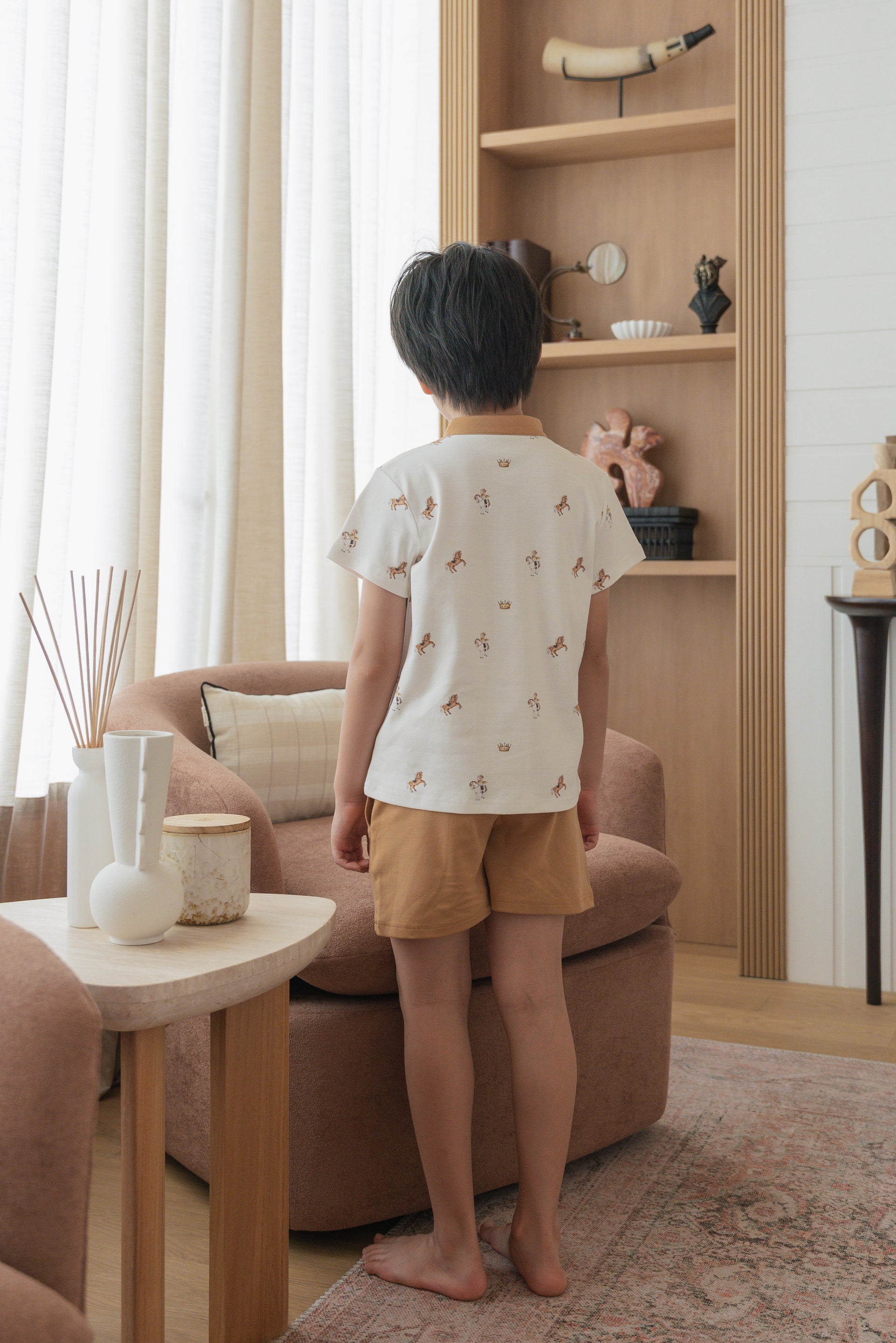 [Boys' Daywear Set] - Little Prince Gallop Shirt Set