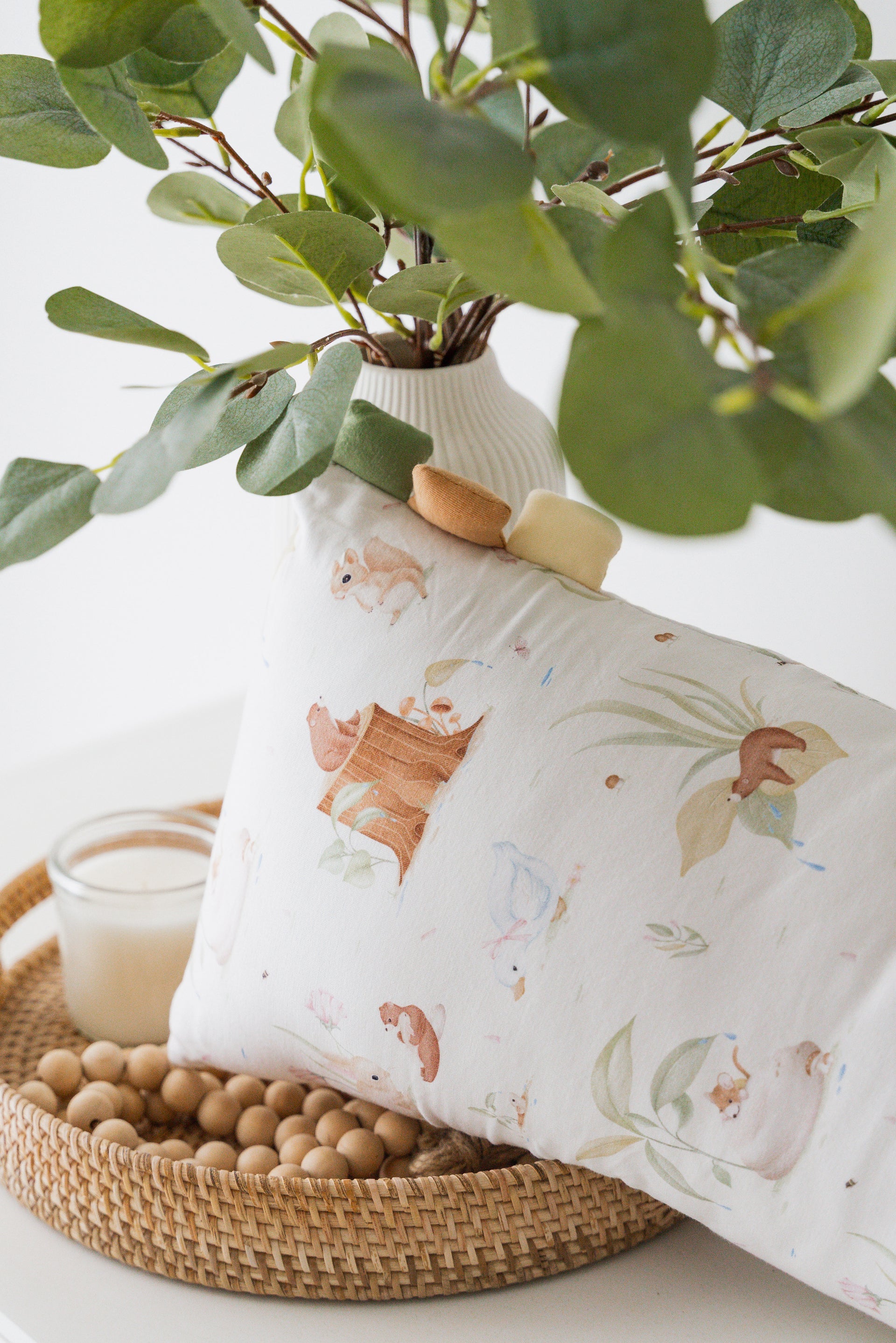[Pillow] Enchanted Forest Bamboo Pillow