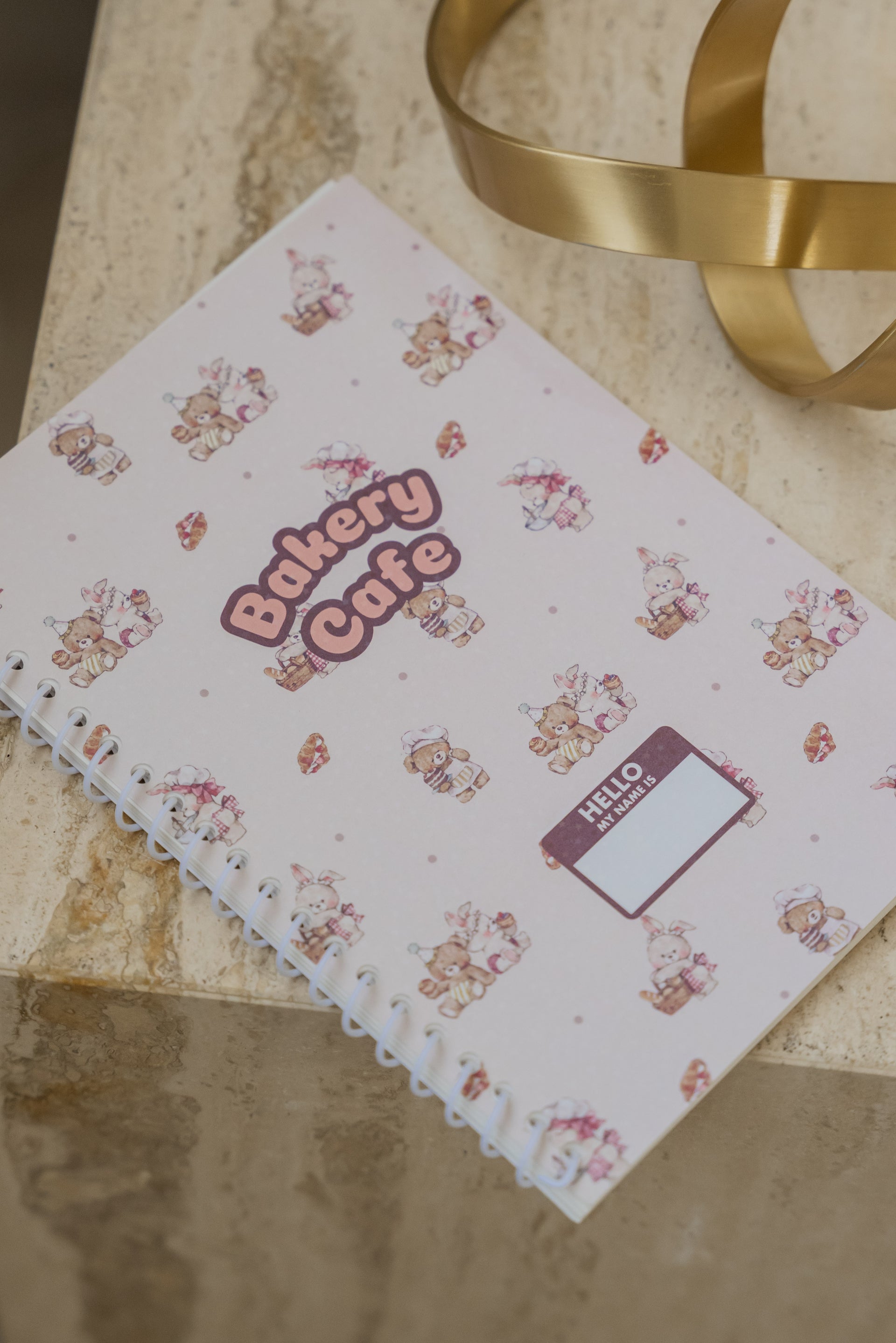 Bakery Cafe Sticker Book