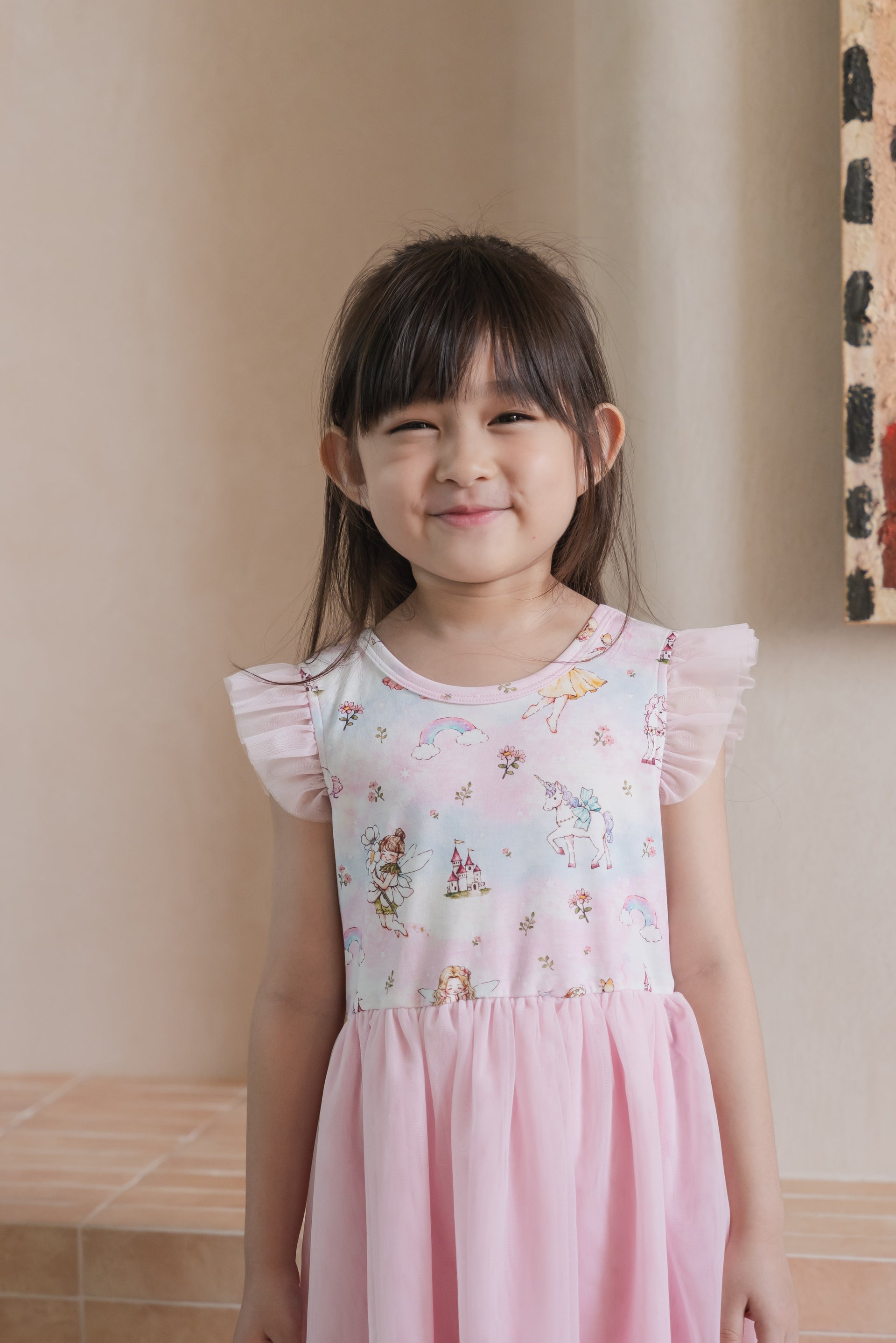 [Girls' Dress] - Fairyland Dreams Tulle Dress