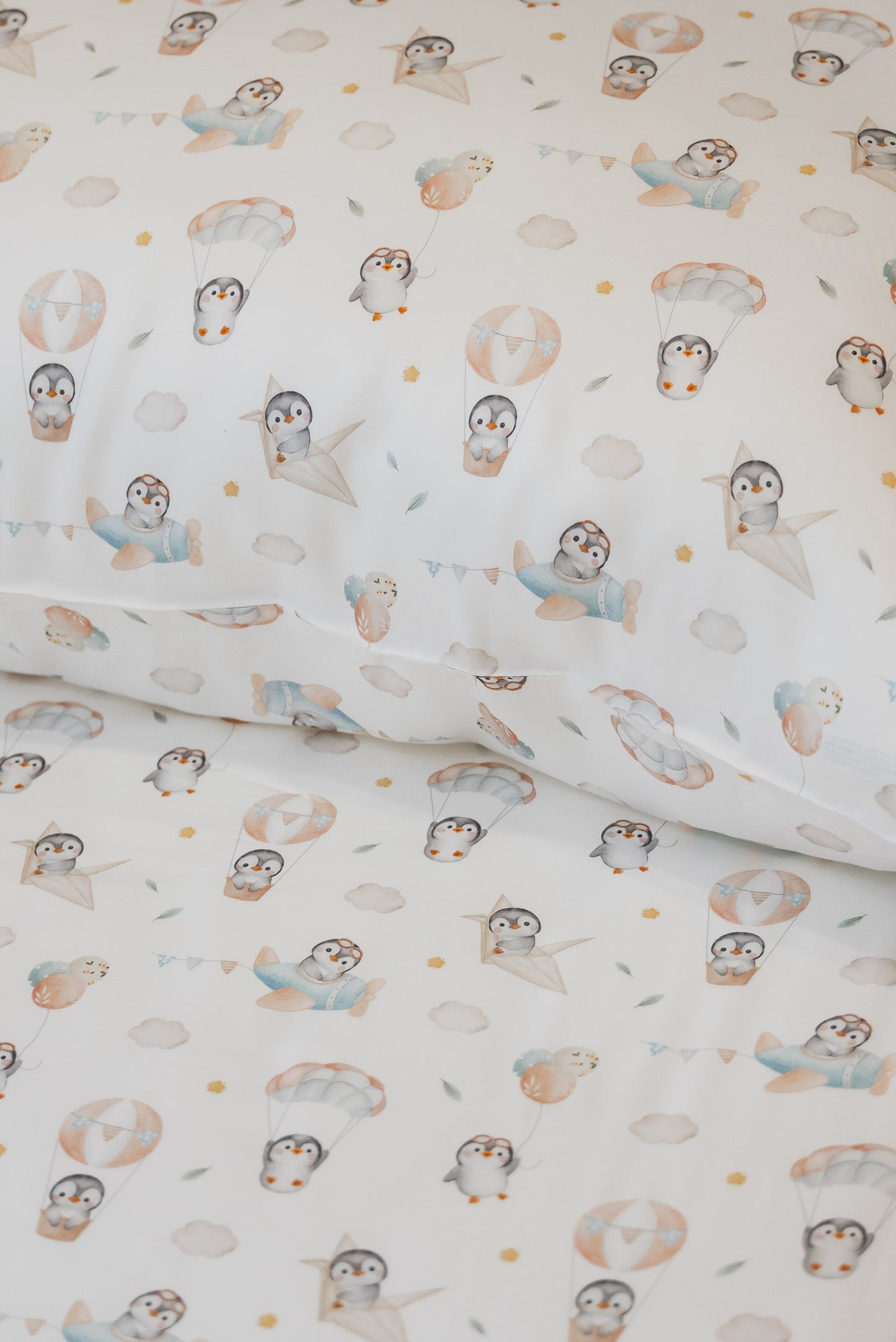 Penguin Explorer Lyocell Cot Sheet