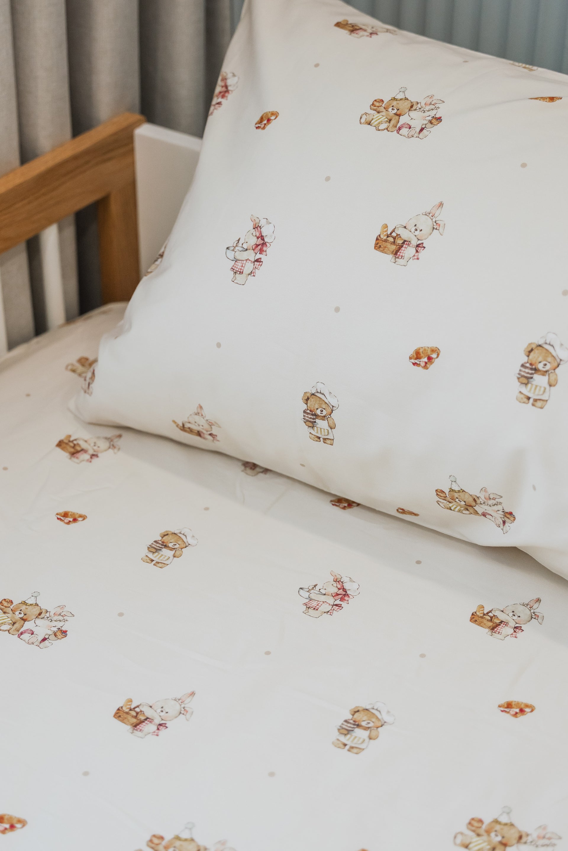 [Pillowcase] Bakery Cafe Organic Cotton Pillowcase