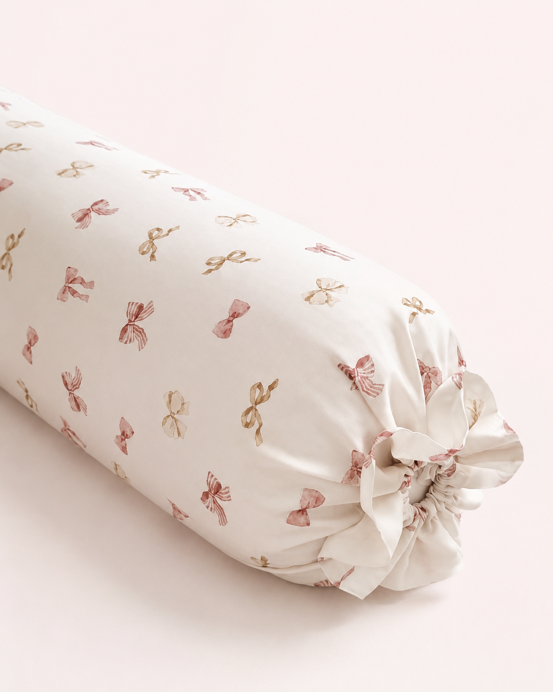 [Adult Bolster] - Cherie Ribbon Tencel Bolster Case