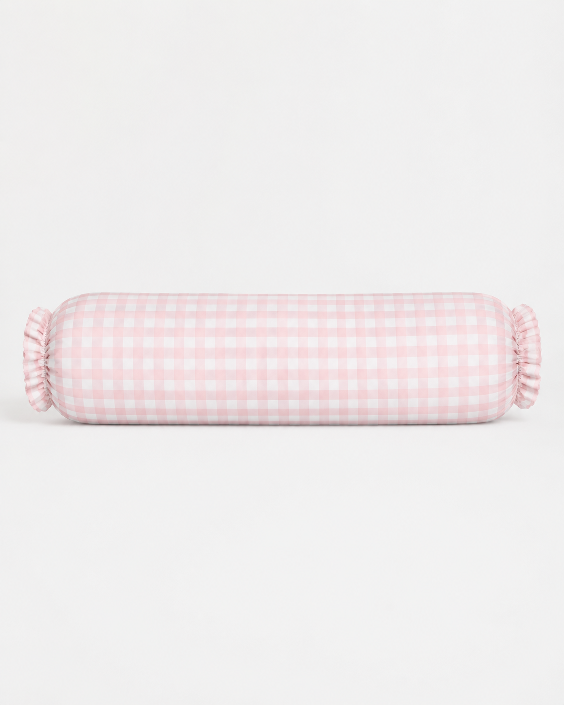 [Adult Bolster] - Blush Check Tencel Bolster Case