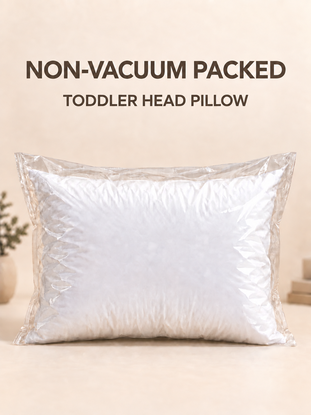 Assorted Toddler Head Pillows (Non-Vacuum Packed)