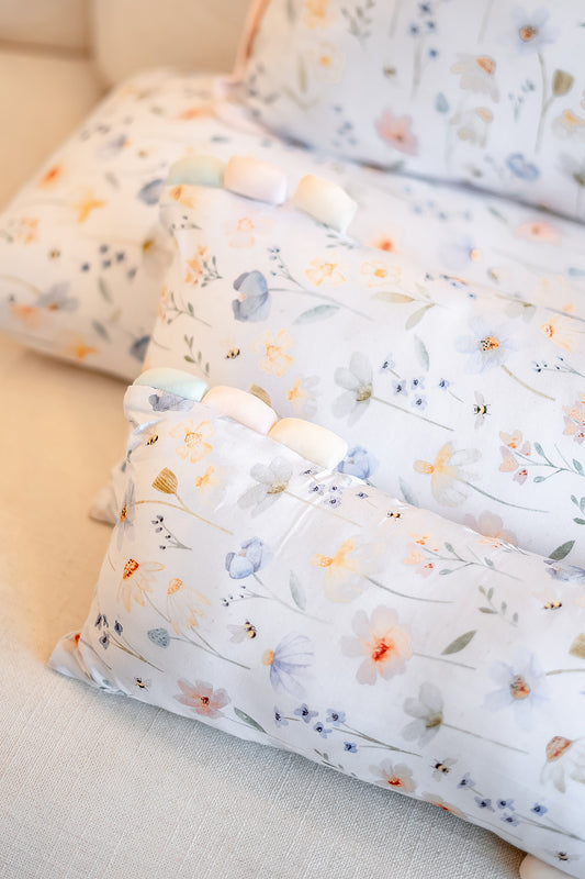 [Pillow] Floral Soiree Bamboo Pillow