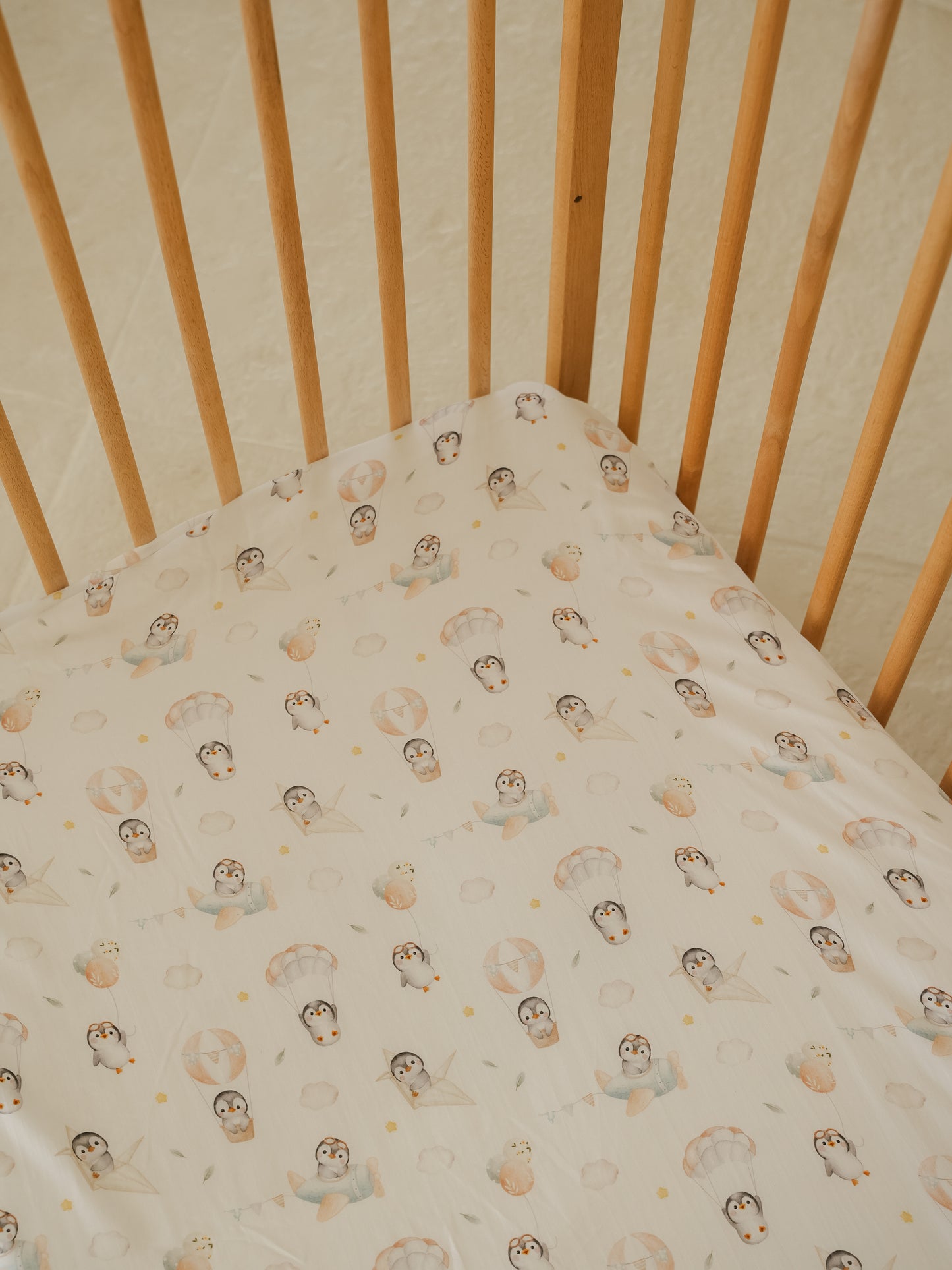 Penguin Explorer Lyocell Cot Sheet