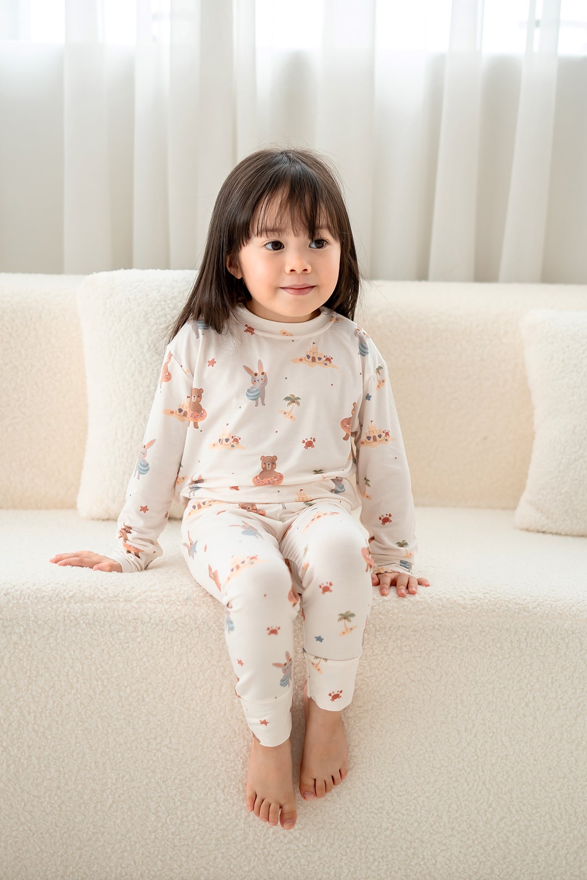 Seaside Buddies Bamboo Long Sleeve 2 Piece Set