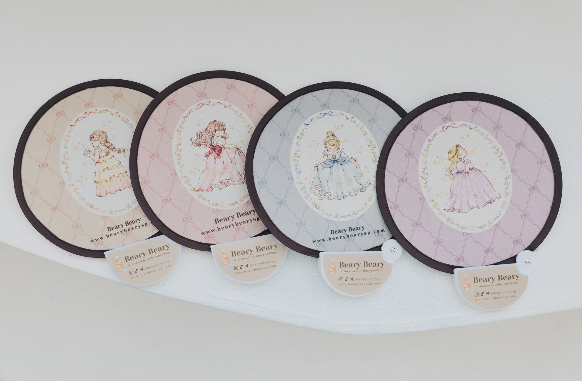 Handfan Set - Prince/ Princess