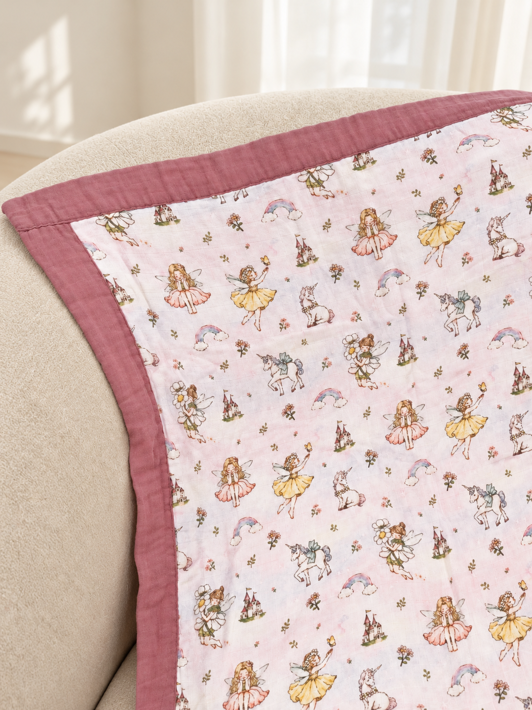 [Bamboo Cotton Blanket] - Fairy Dreamland