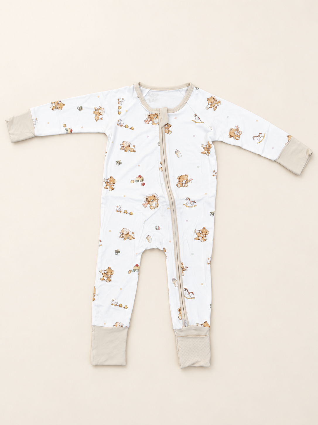 [Zipper Sleepsuit] - Baby Bear Club