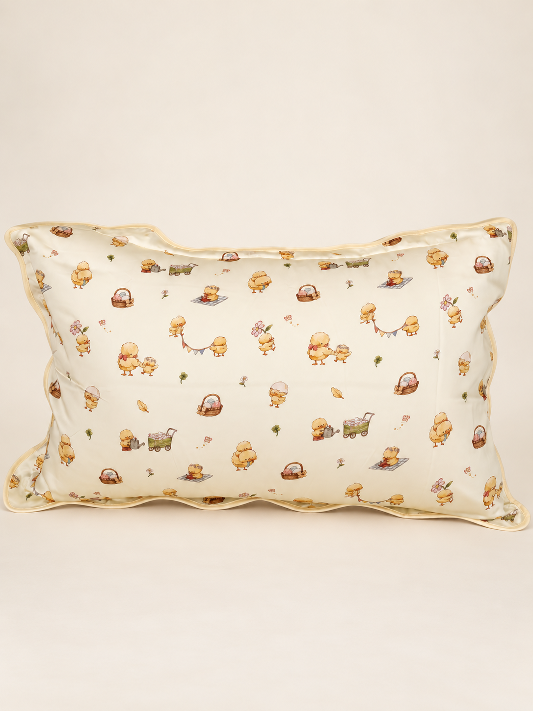 [Adult Pillowcase] - Sweet Chick Family (WITH TRIMMING)