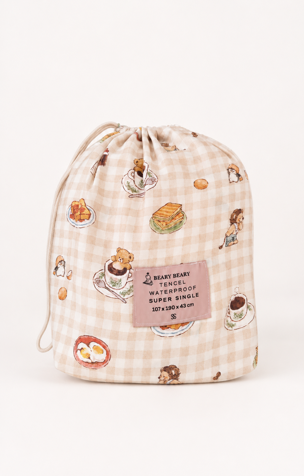 Tencel Waterproof Sheet - Little Kopitiam