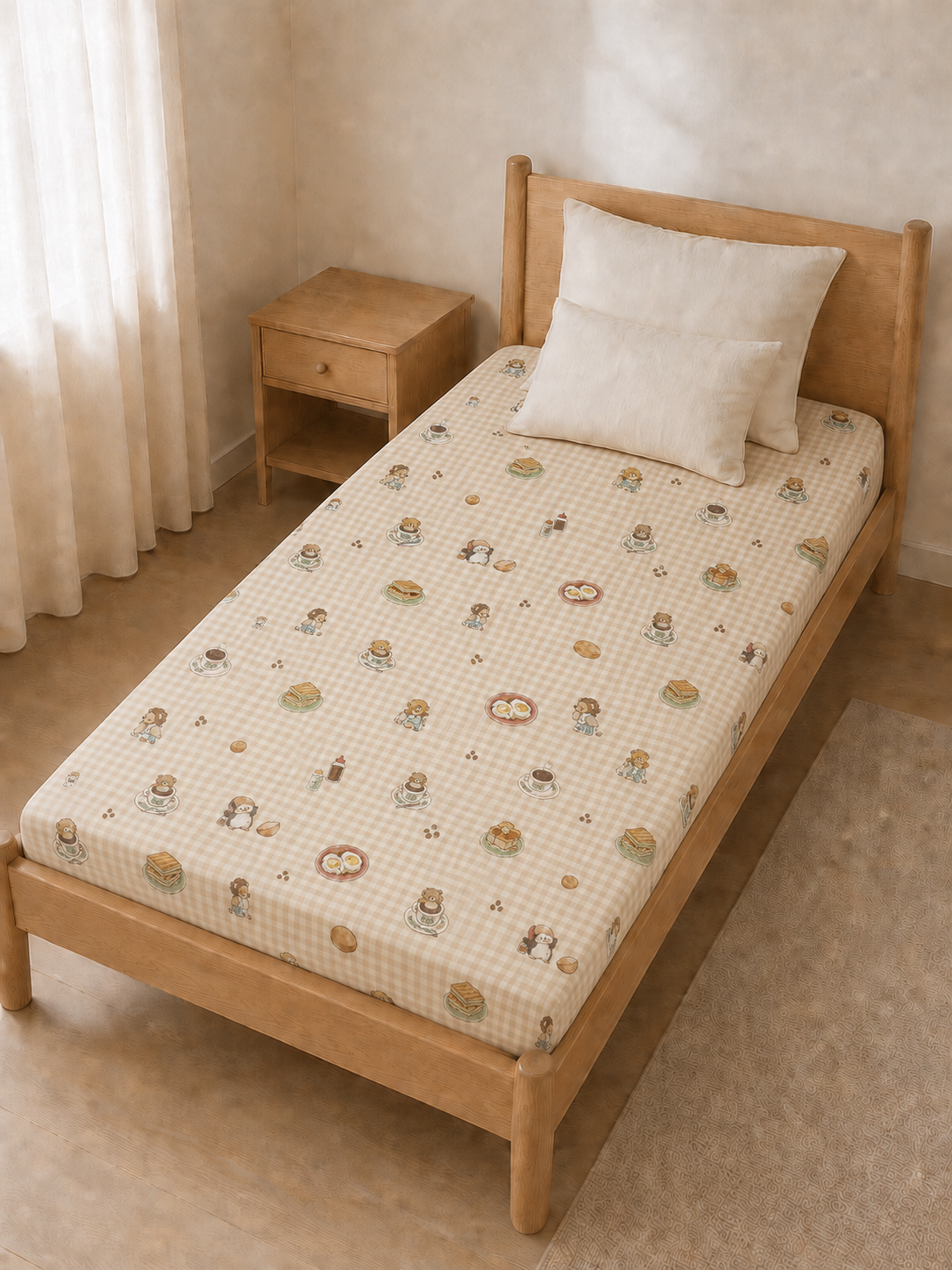 Tencel Waterproof Sheet - Little Kopitiam