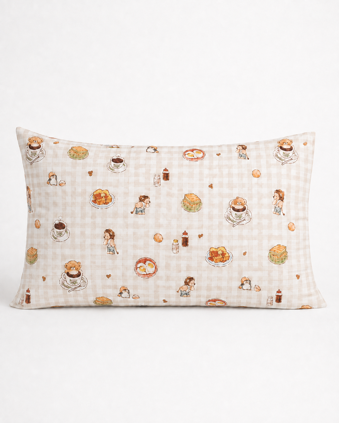[Adult Pillowcase] - Little Kopitiam (Tencel)
