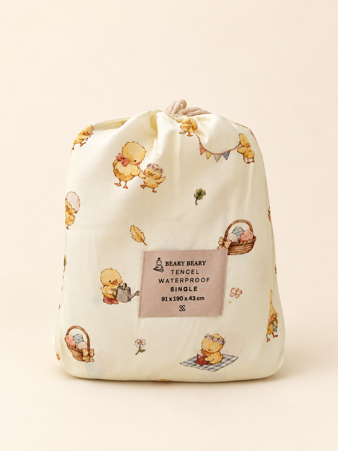 Tencel Waterproof Sheet - Sweet Chick Family