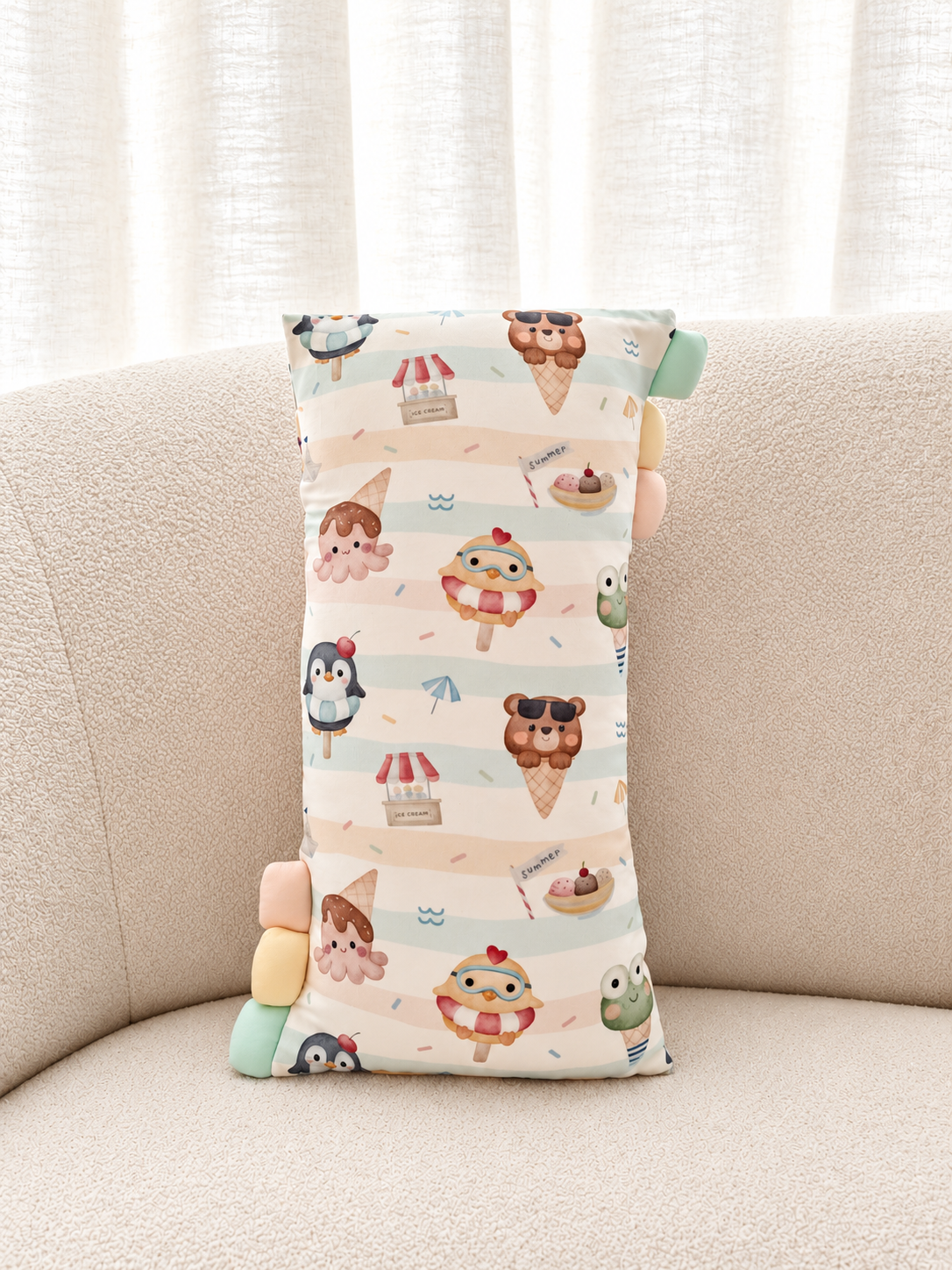 [Bamboo Pillow] - Cool Summer Popsicle