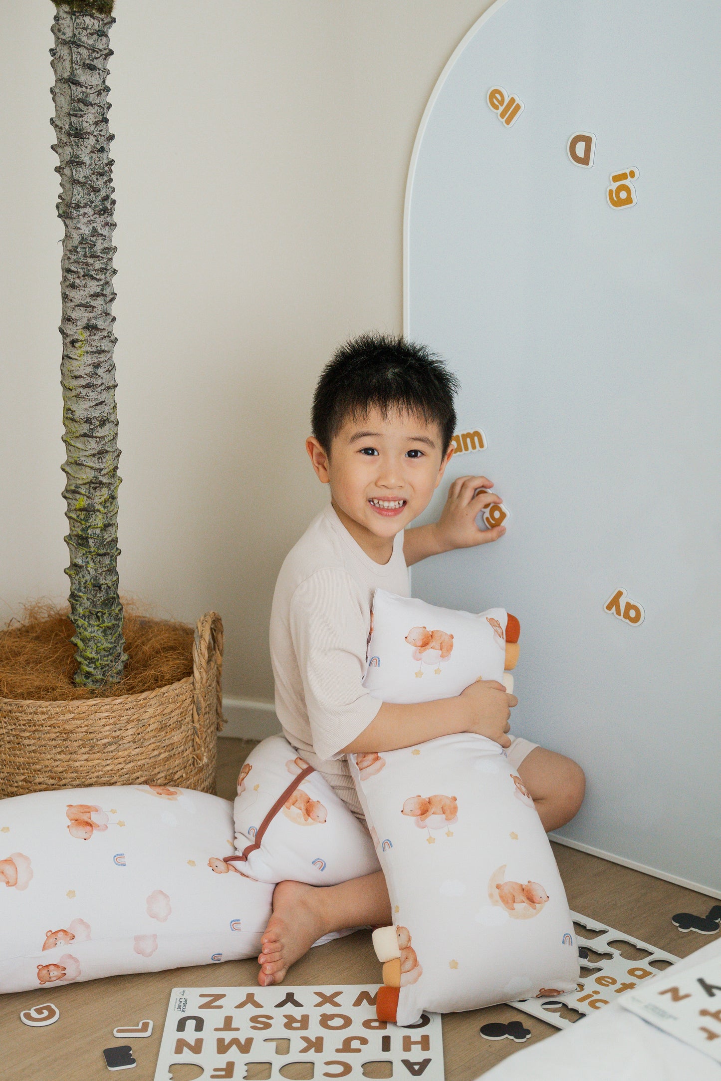 [Case] Goodnight Beary Bear Bamboo Pillow