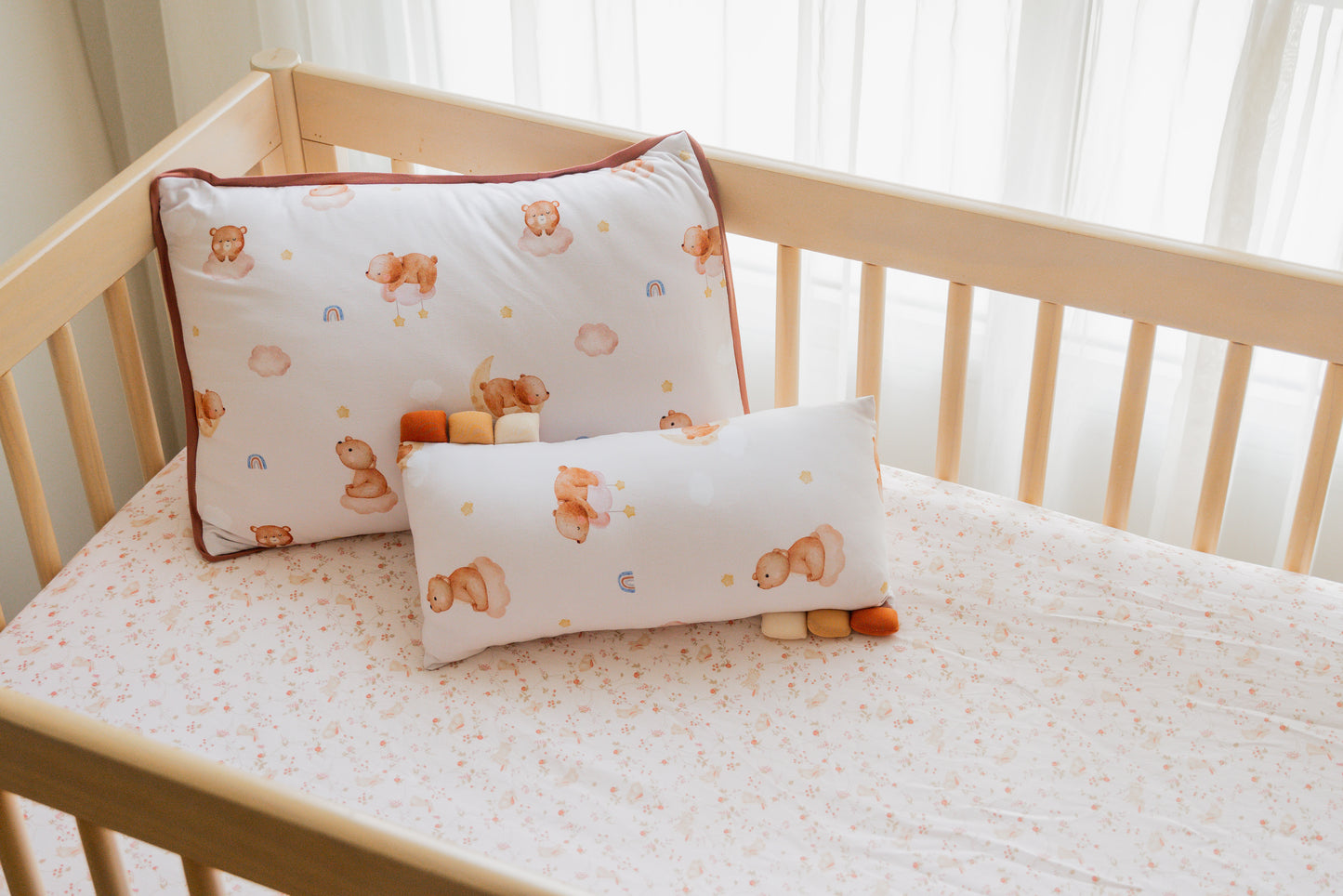 Bunnies Garden Bamboo Lyocell Cot Sheet