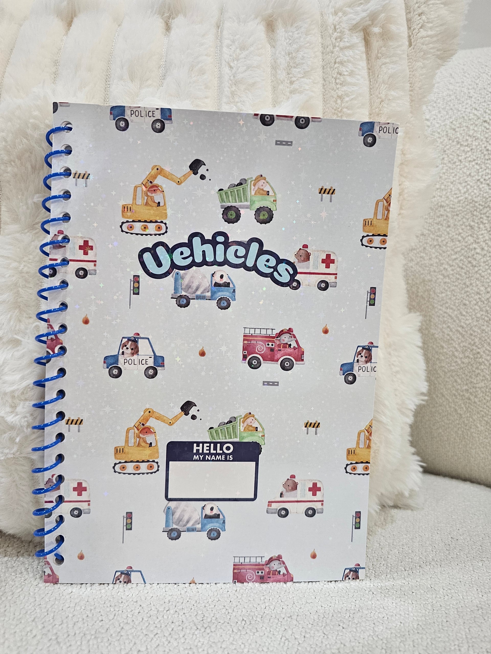 Vehicle Animal Friend Sticker Book