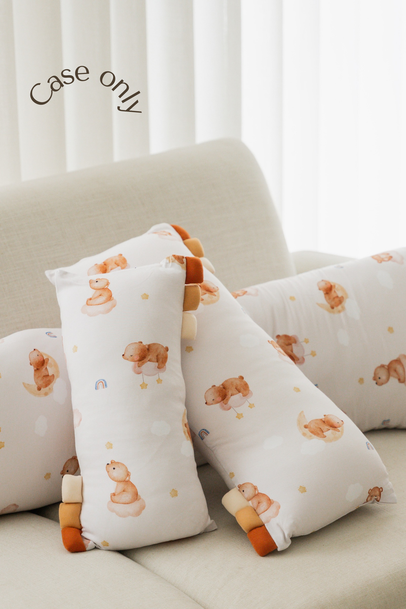 [Case] Goodnight Beary Bear Bamboo Pillow