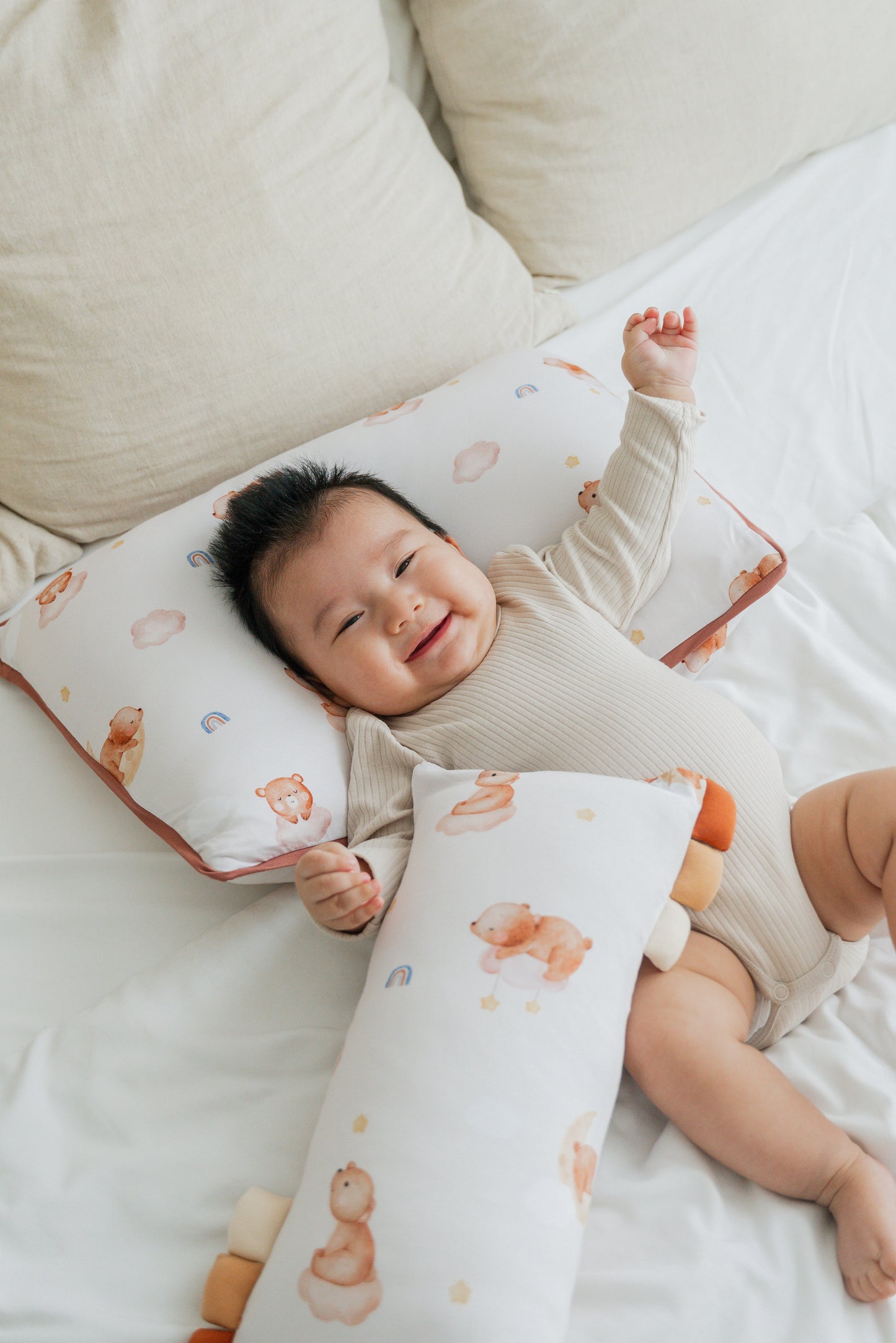 [Case] Goodnight Beary Bear Bamboo Pillow